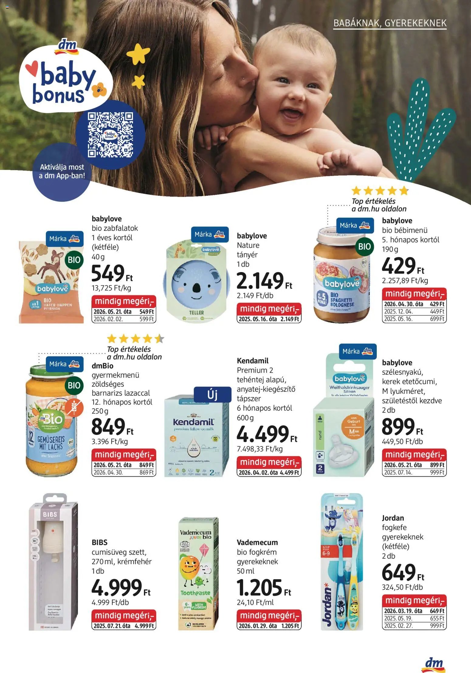 DM Drogerie Markt újság 2026.06.04. DM Drogerie Markt akciós újság