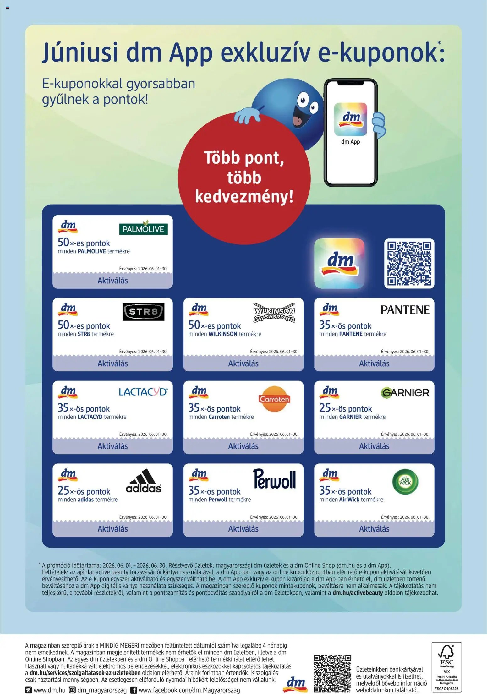 DM Drogerie Markt újság 2026.06.04. DM Drogerie Markt akciós újság