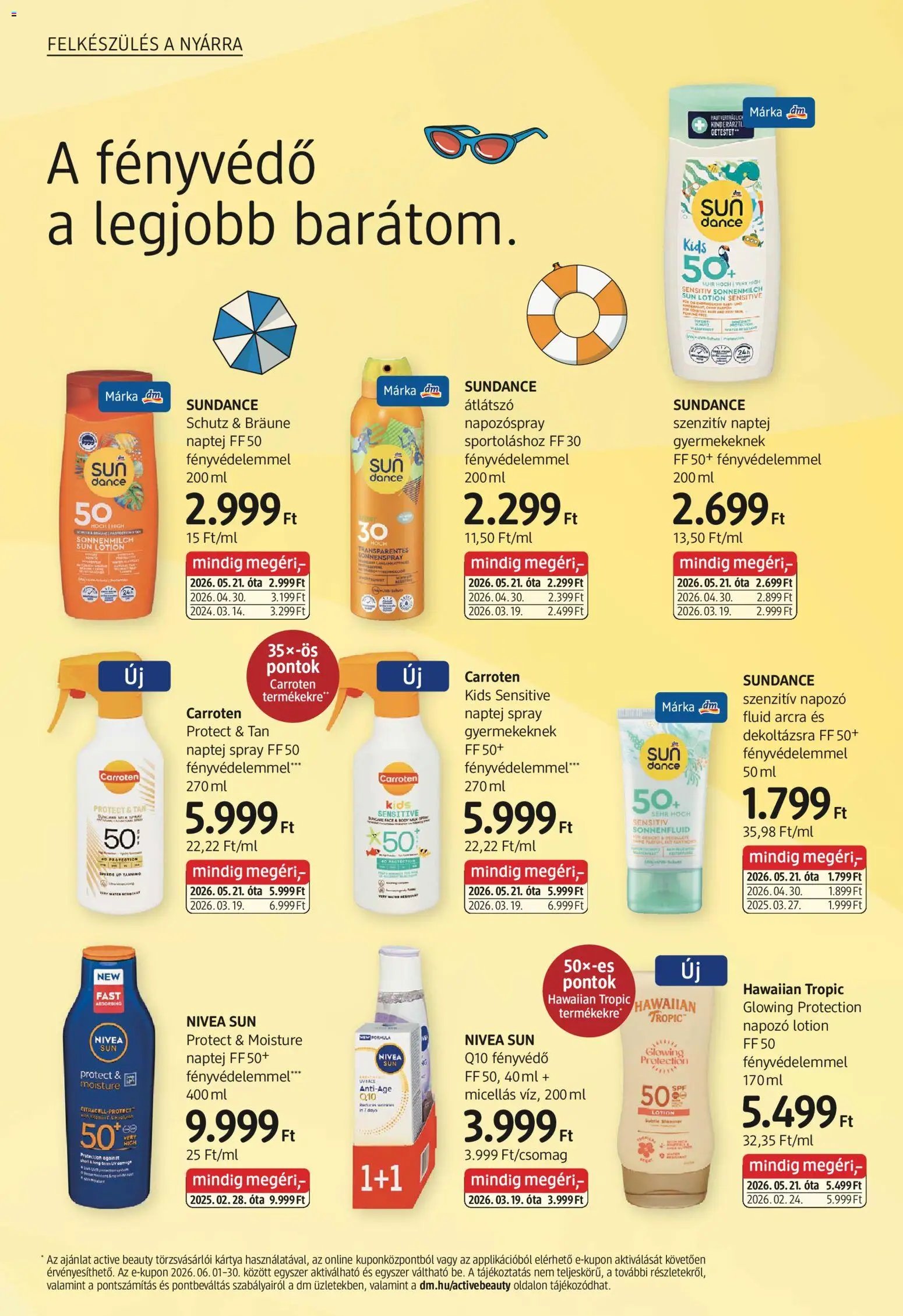 DM Drogerie Markt újság 2026.06.04. DM Drogerie Markt akciós újság
