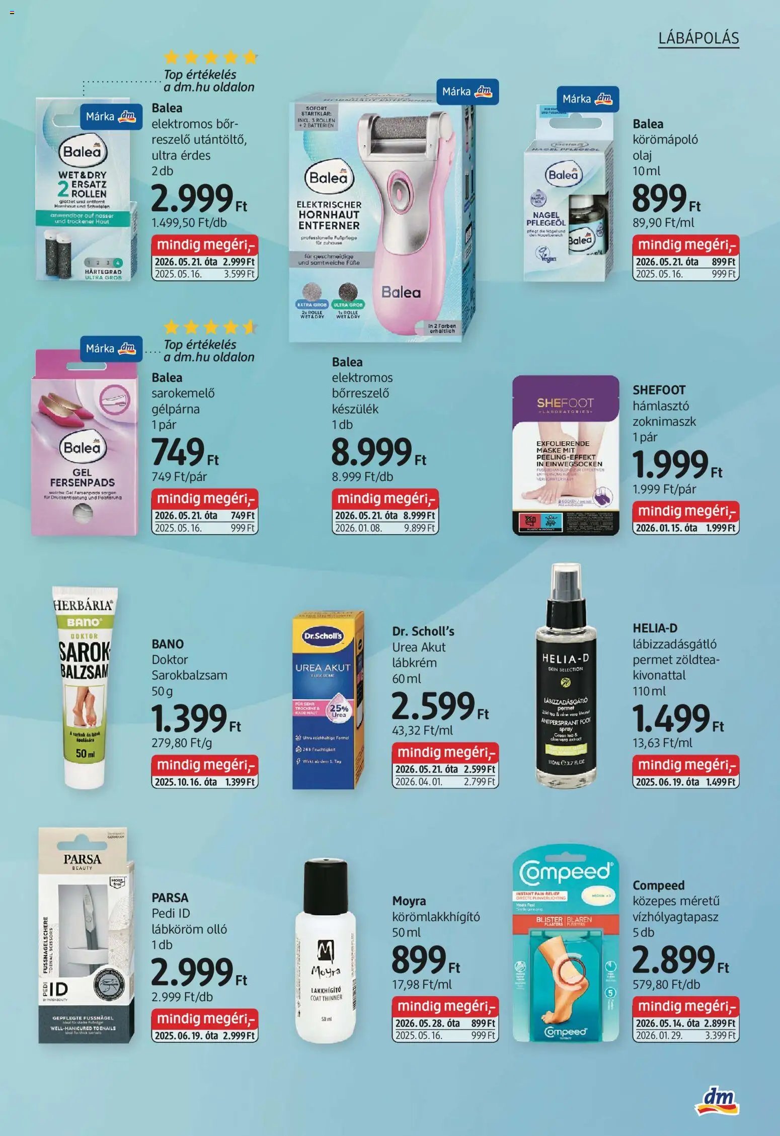 DM Drogerie Markt újság 2026.06.04. DM Drogerie Markt akciós újság