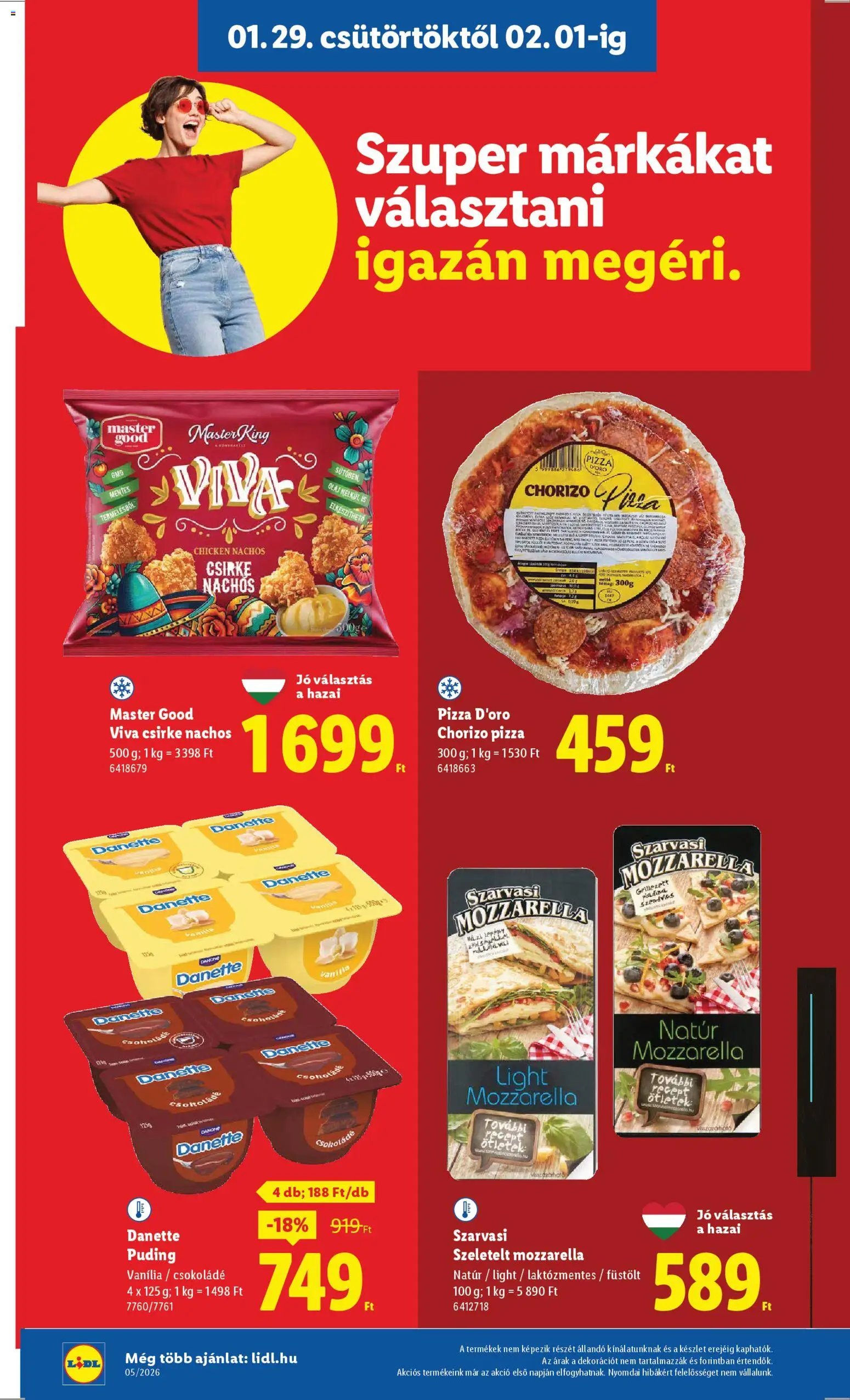 Lidl újság 2026.01.29. Akciós újság Lidl (2026-01-29 - 2026-02-04)