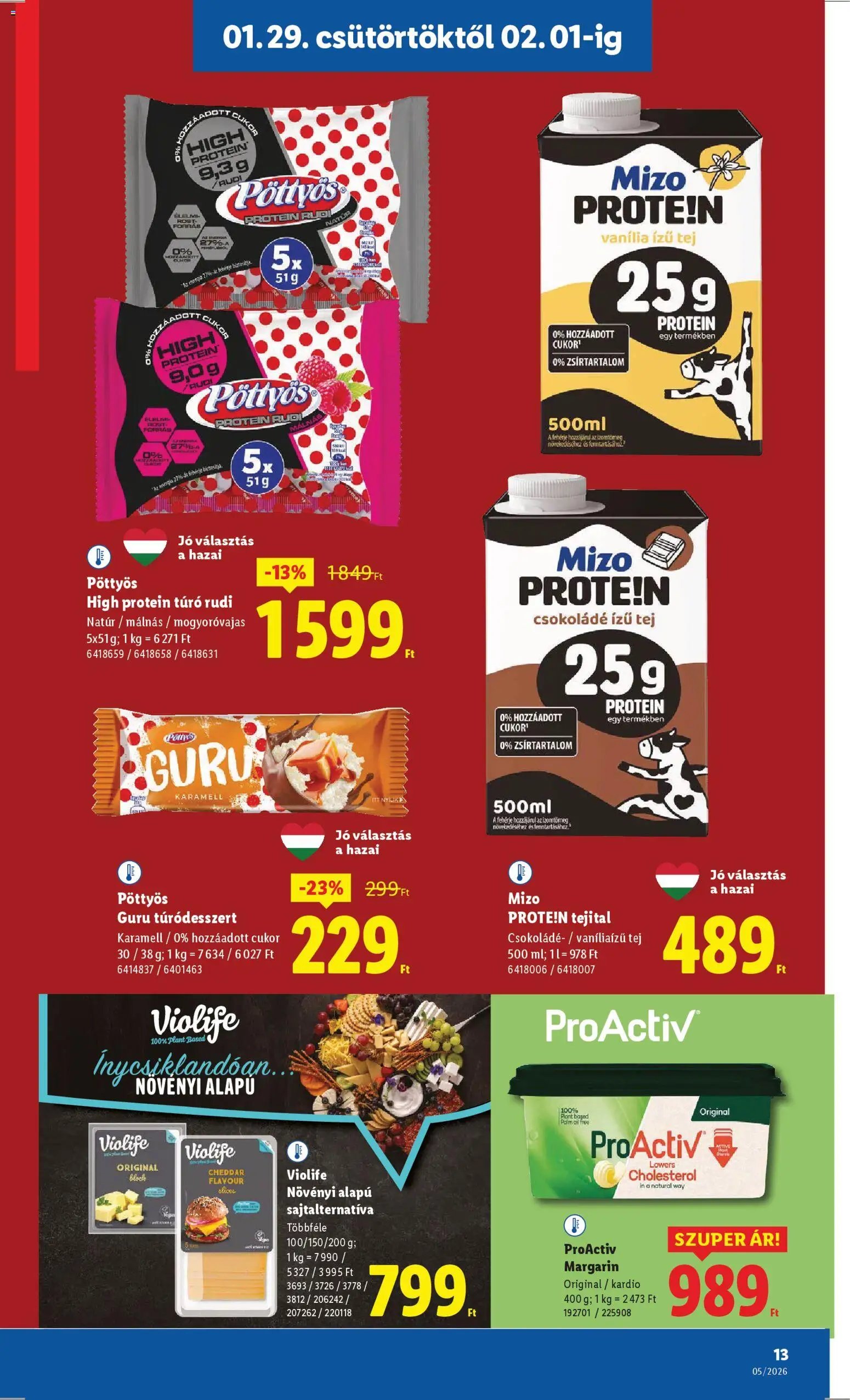 Lidl újság 2026.01.29. Akciós újság Lidl (2026-01-29 - 2026-02-04)