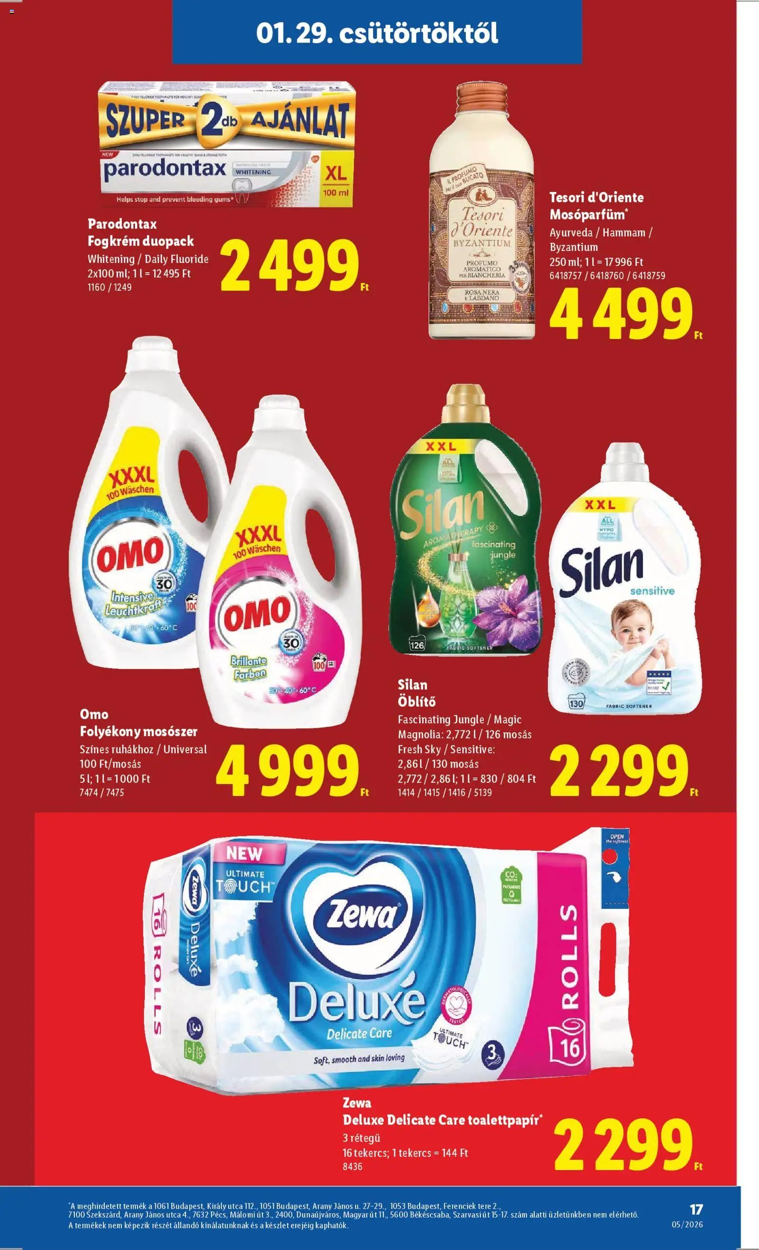 Lidl újság 2026.01.29. Akciós újság Lidl (2026-01-29 - 2026-02-04)