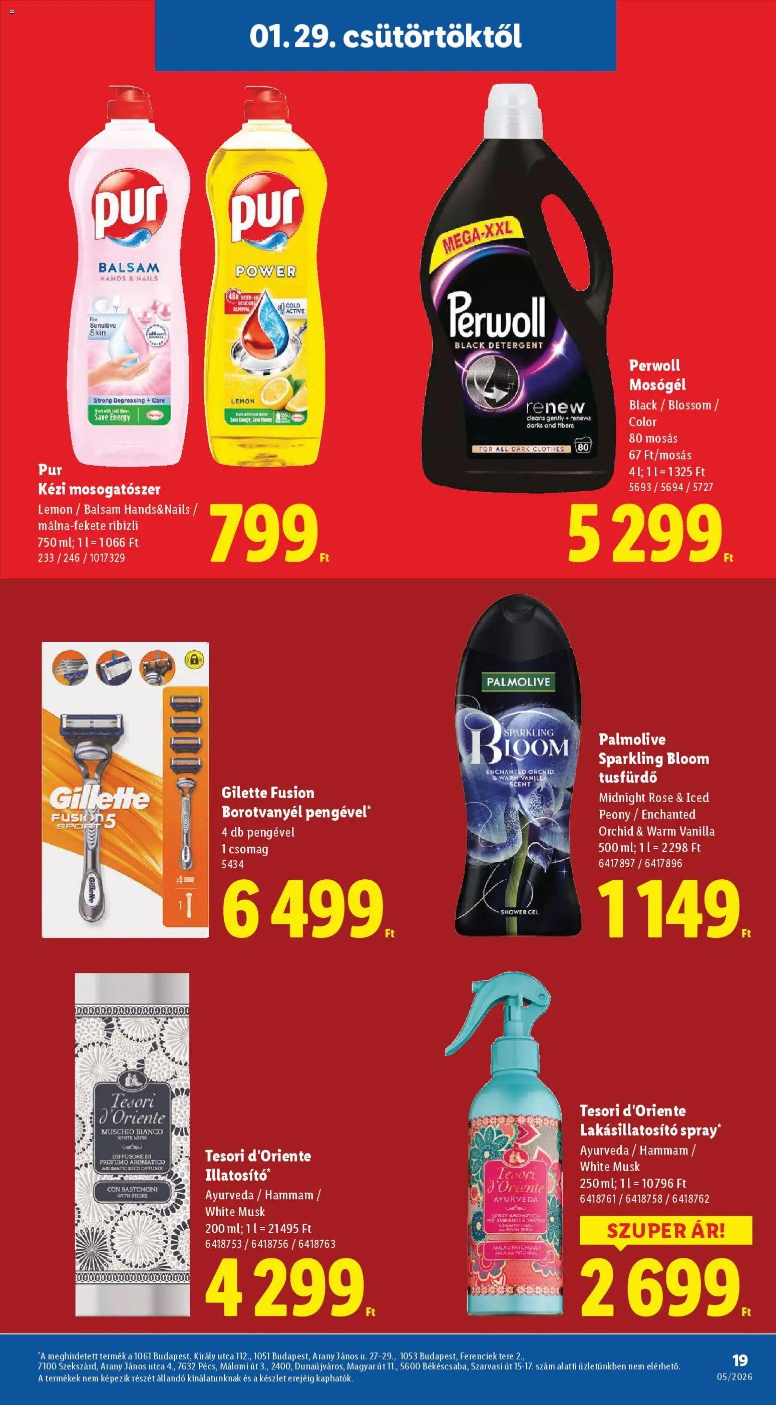 Lidl újság 2026.01.29. Akciós újság Lidl (2026-01-29 - 2026-02-04)