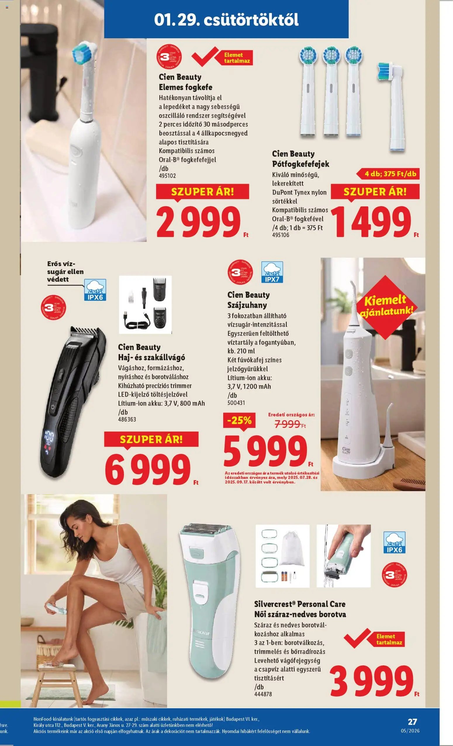 Lidl újság 2026.01.29. Akciós újság Lidl (2026-01-29 - 2026-02-04)