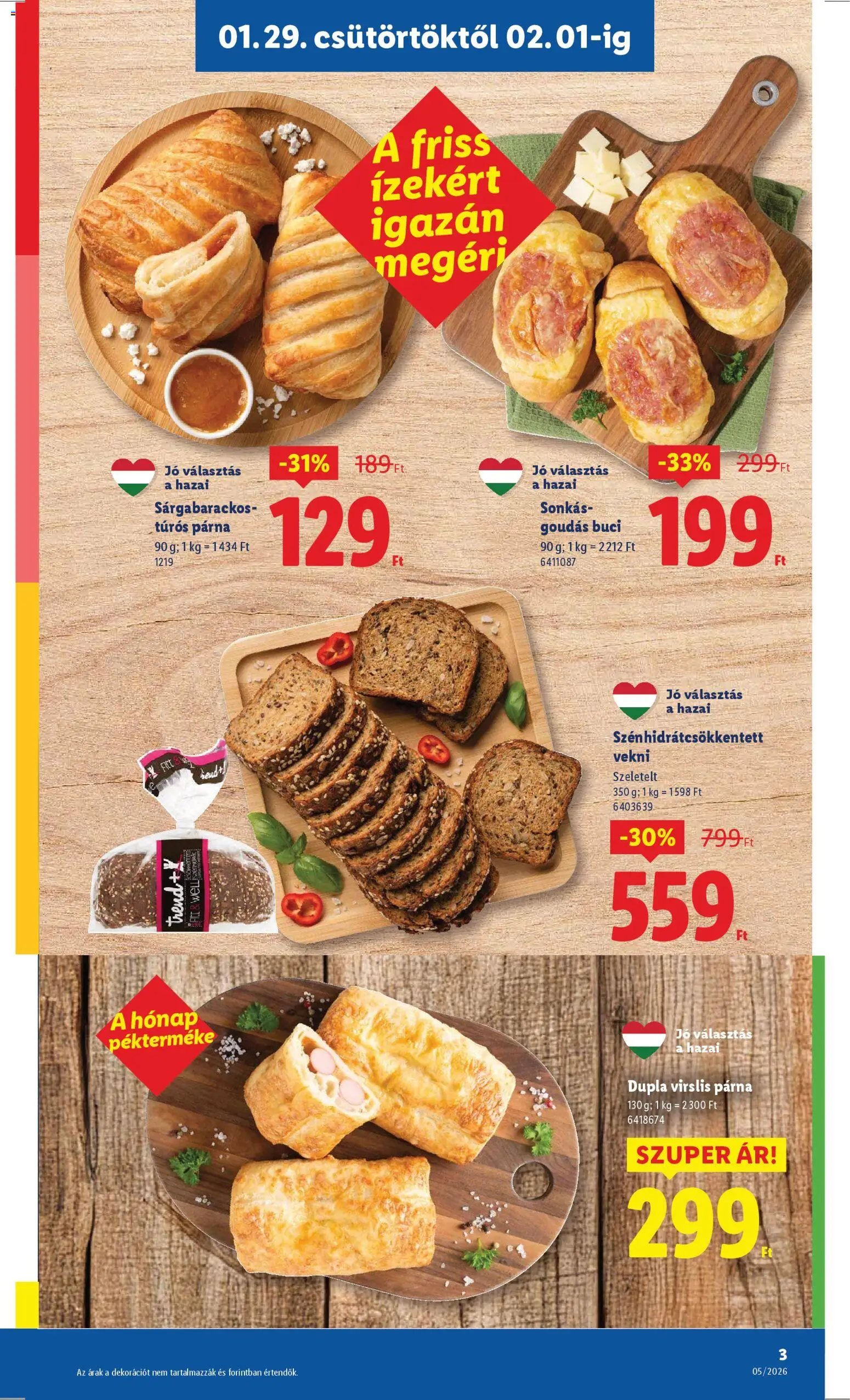 Lidl újság 2026.01.29. Akciós újság Lidl (2026-01-29 - 2026-02-04)