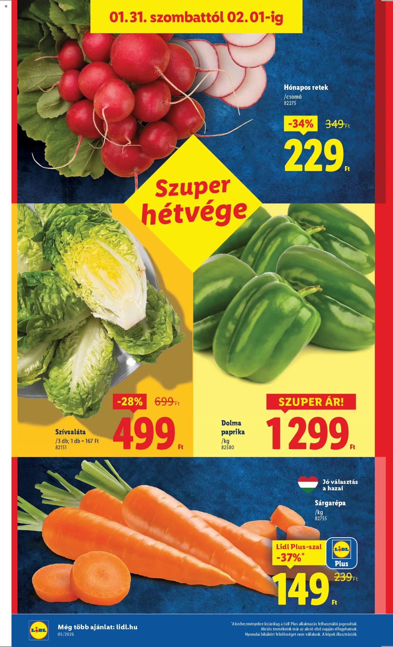 Lidl újság 2026.01.29. Akciós újság Lidl (2026-01-29 - 2026-02-04)