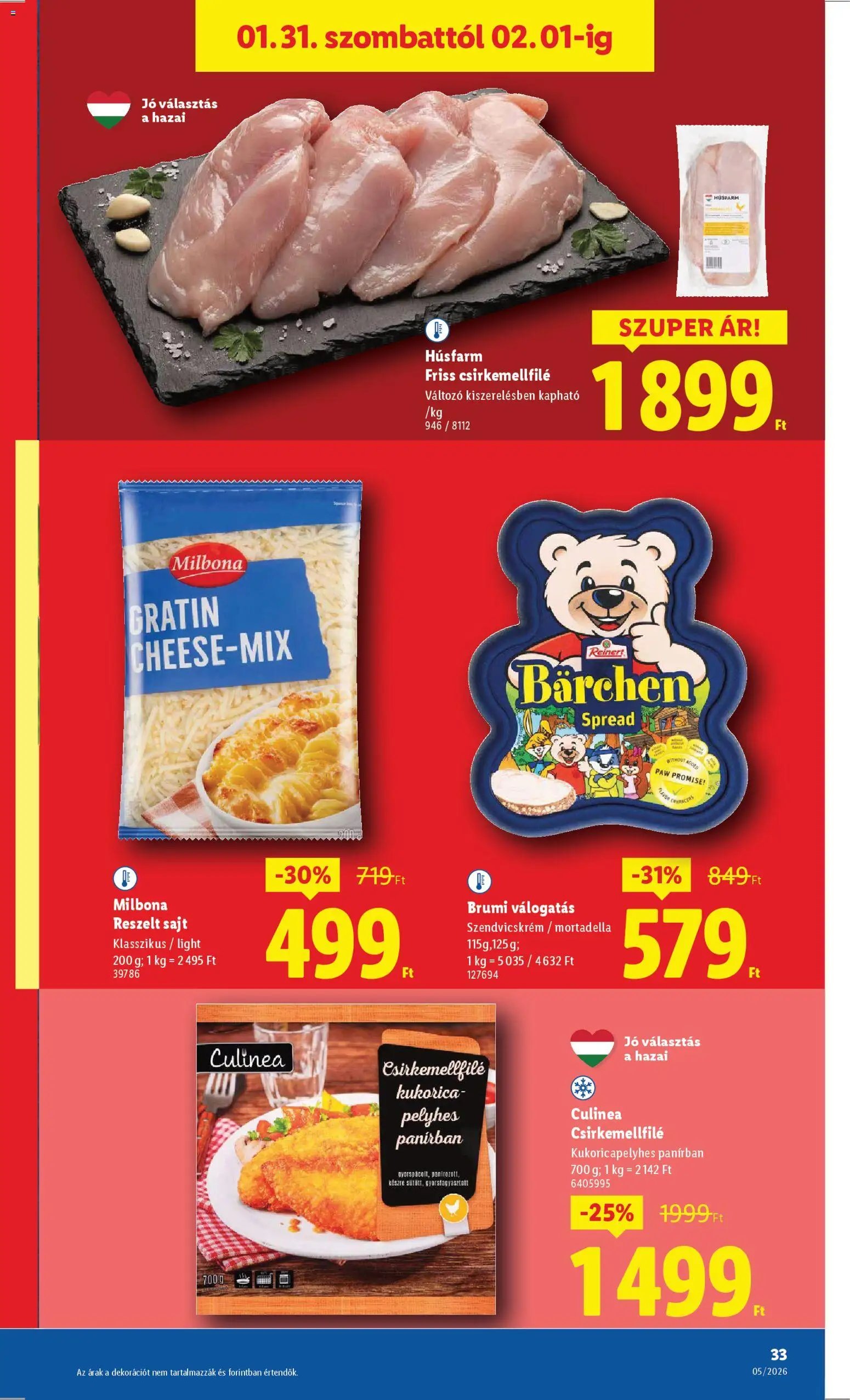 Lidl újság 2026.01.29. Akciós újság Lidl (2026-01-29 - 2026-02-04)