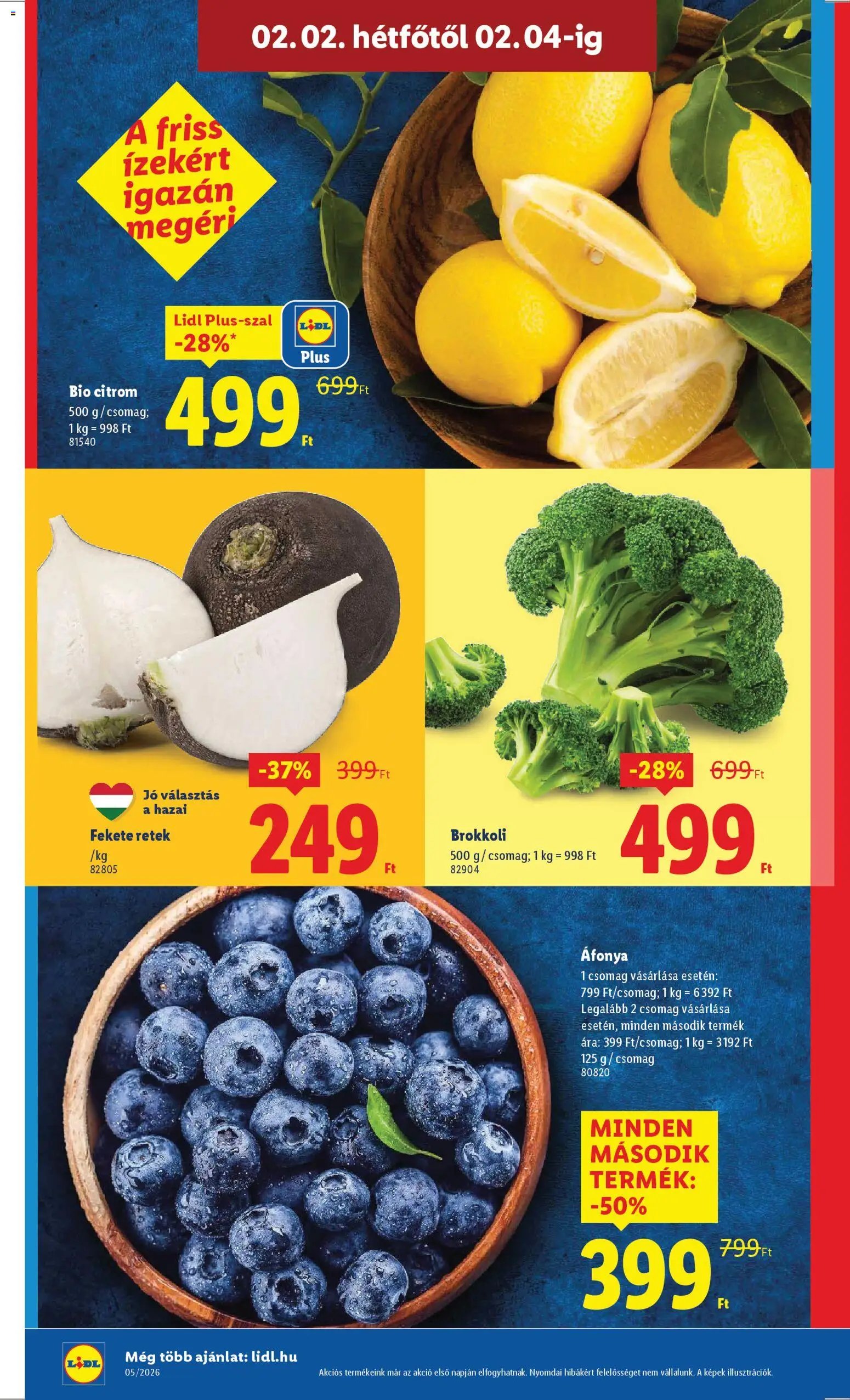 Lidl újság 2026.01.29. Akciós újság Lidl (2026-01-29 - 2026-02-04)