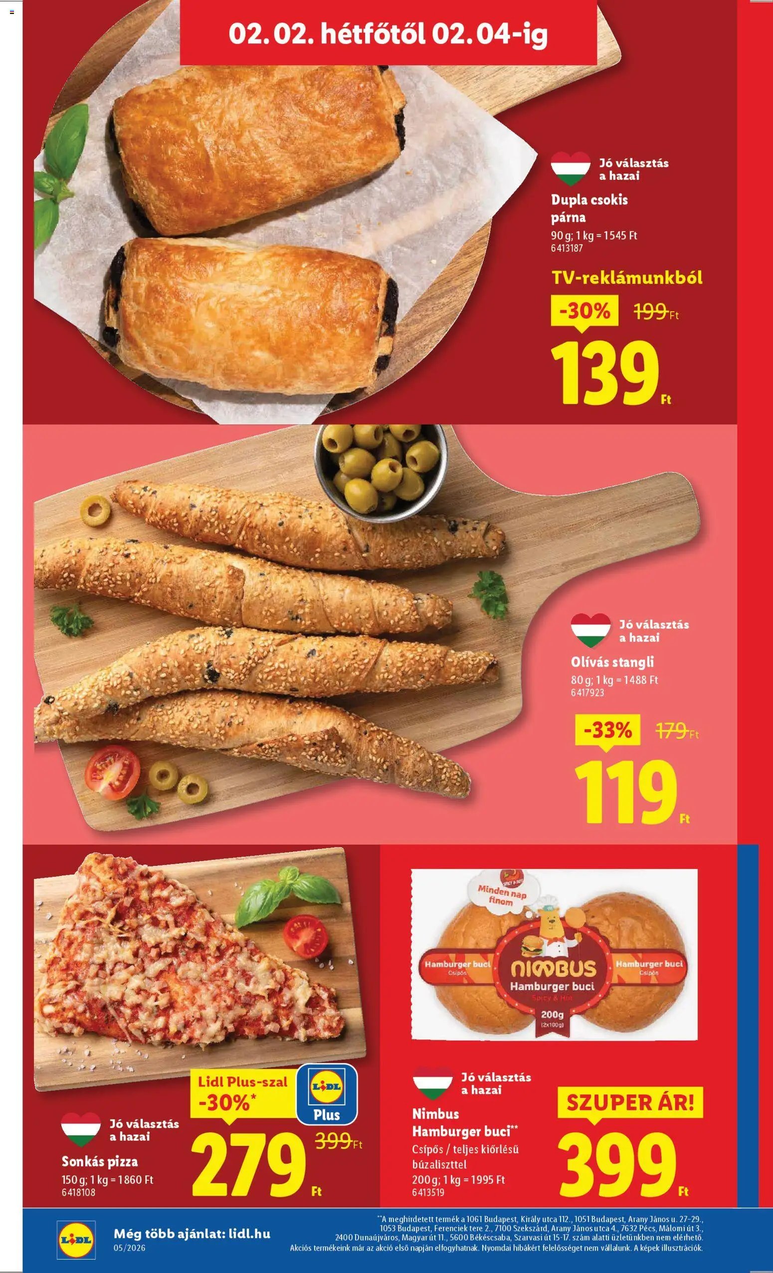 Lidl újság 2026.01.29. Akciós újság Lidl (2026-01-29 - 2026-02-04)