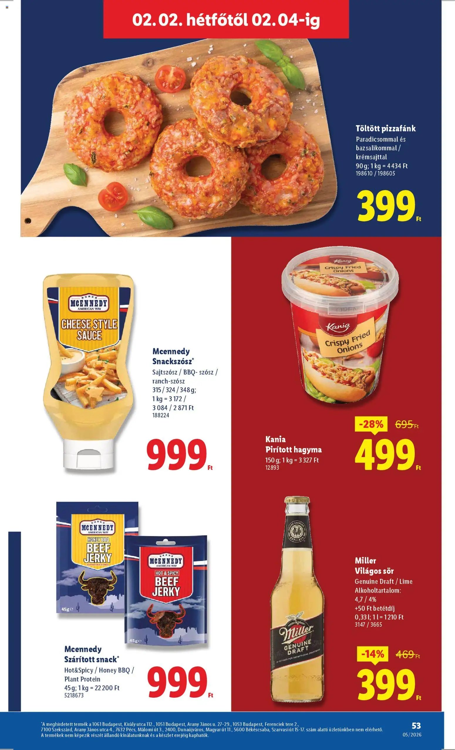 Lidl újság 2026.01.29. Akciós újság Lidl (2026-01-29 - 2026-02-04)