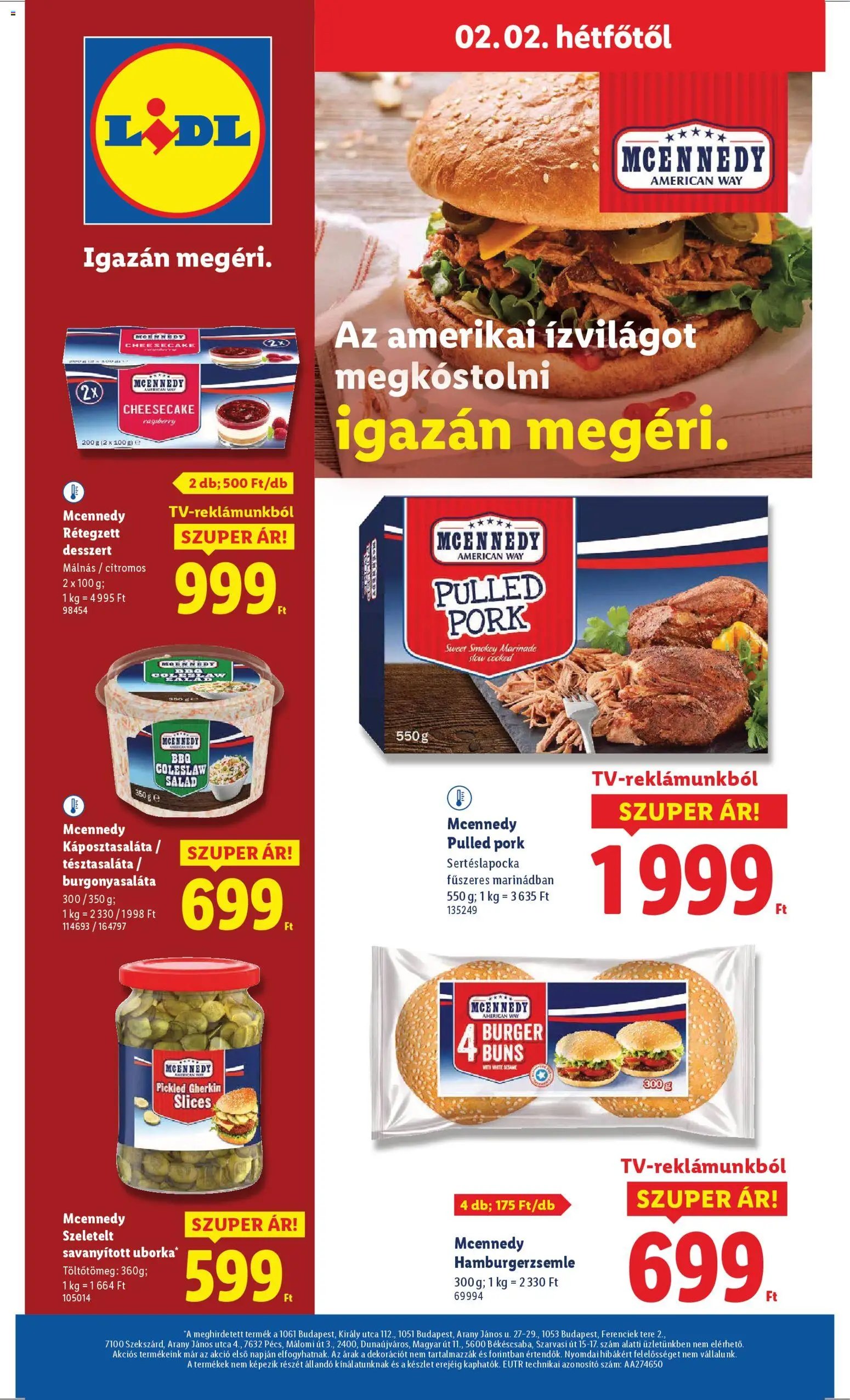 Lidl újság 2026.01.29. Akciós újság Lidl (2026-01-29 - 2026-02-04)