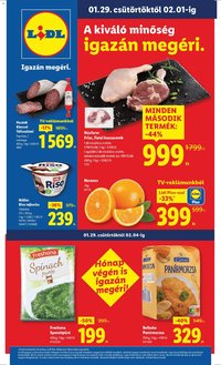 Lidl újság 2026.01.29. Akciós újság Lidl (2026-01-29 - 2026-02-04)