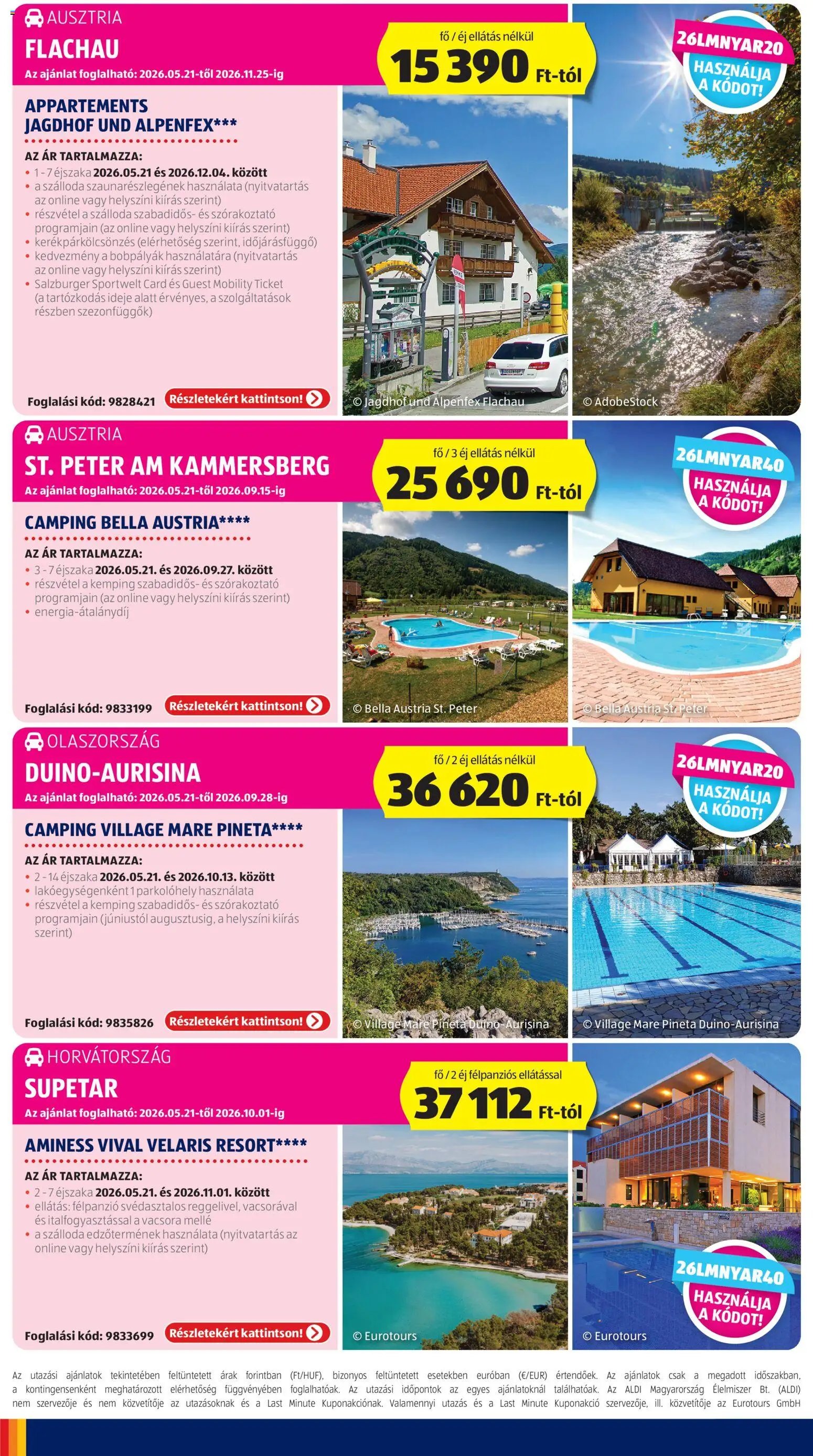Aldi újság 2026.05.21. Aldi Utazás katalógus (2026-05-21 - 2026-05-27)