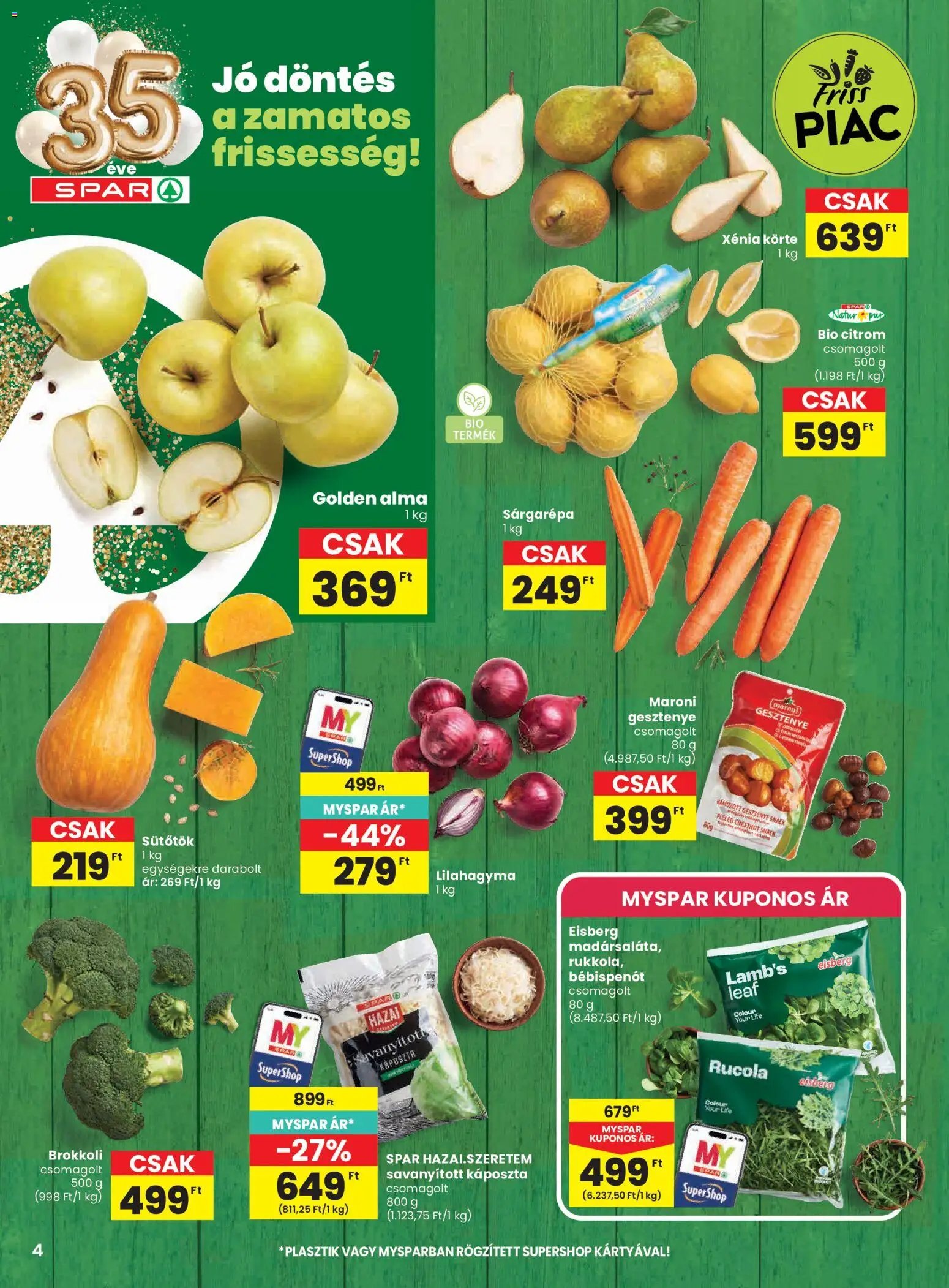 Spar akciós újság 2026.10.15. - lapozható formában szórólap ✳️