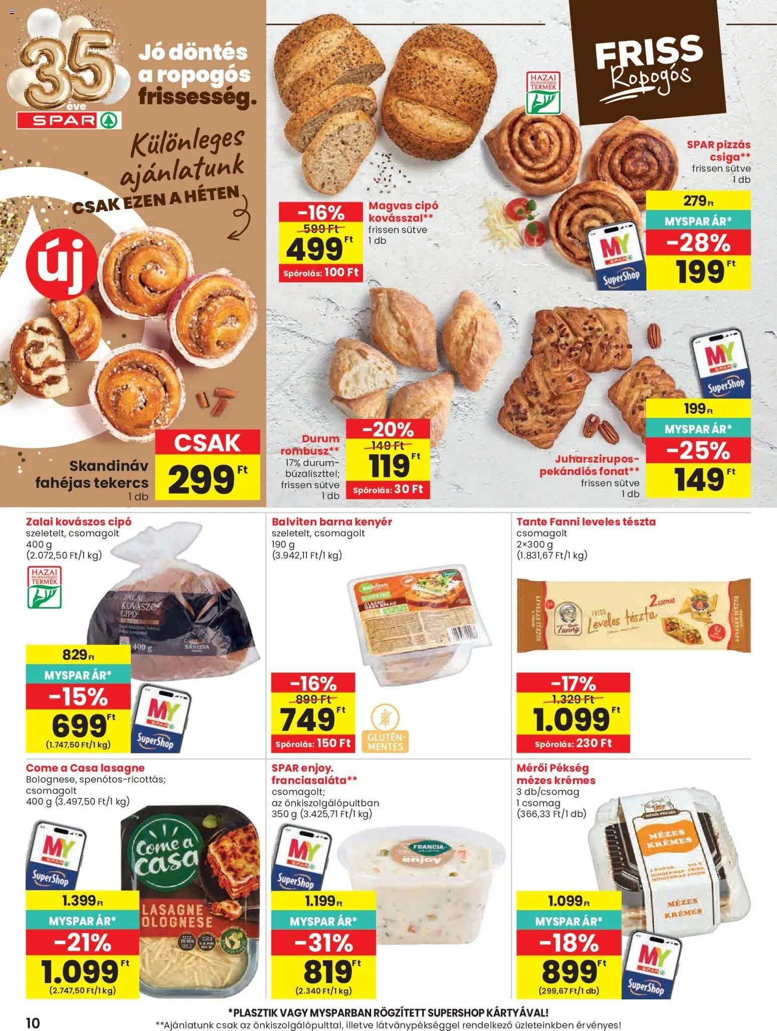 Spar akciós újság 2026.10.15. - lapozható formában szórólap ✳️