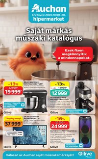 Auchan újság 2026.10.08. Auchan Qilive ajánlatok