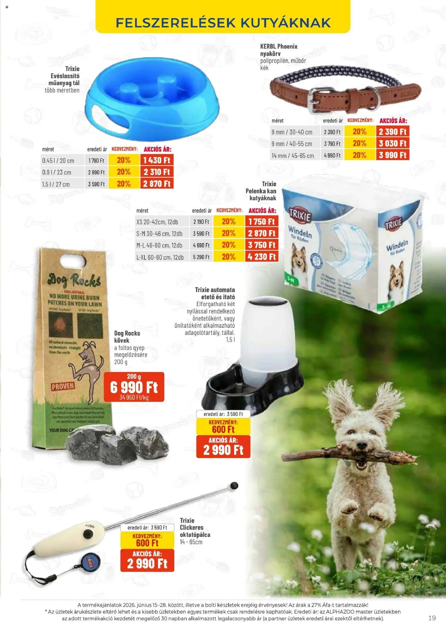 AlphaZoo újság 2026.06.15. AlphaZoo akciós újság