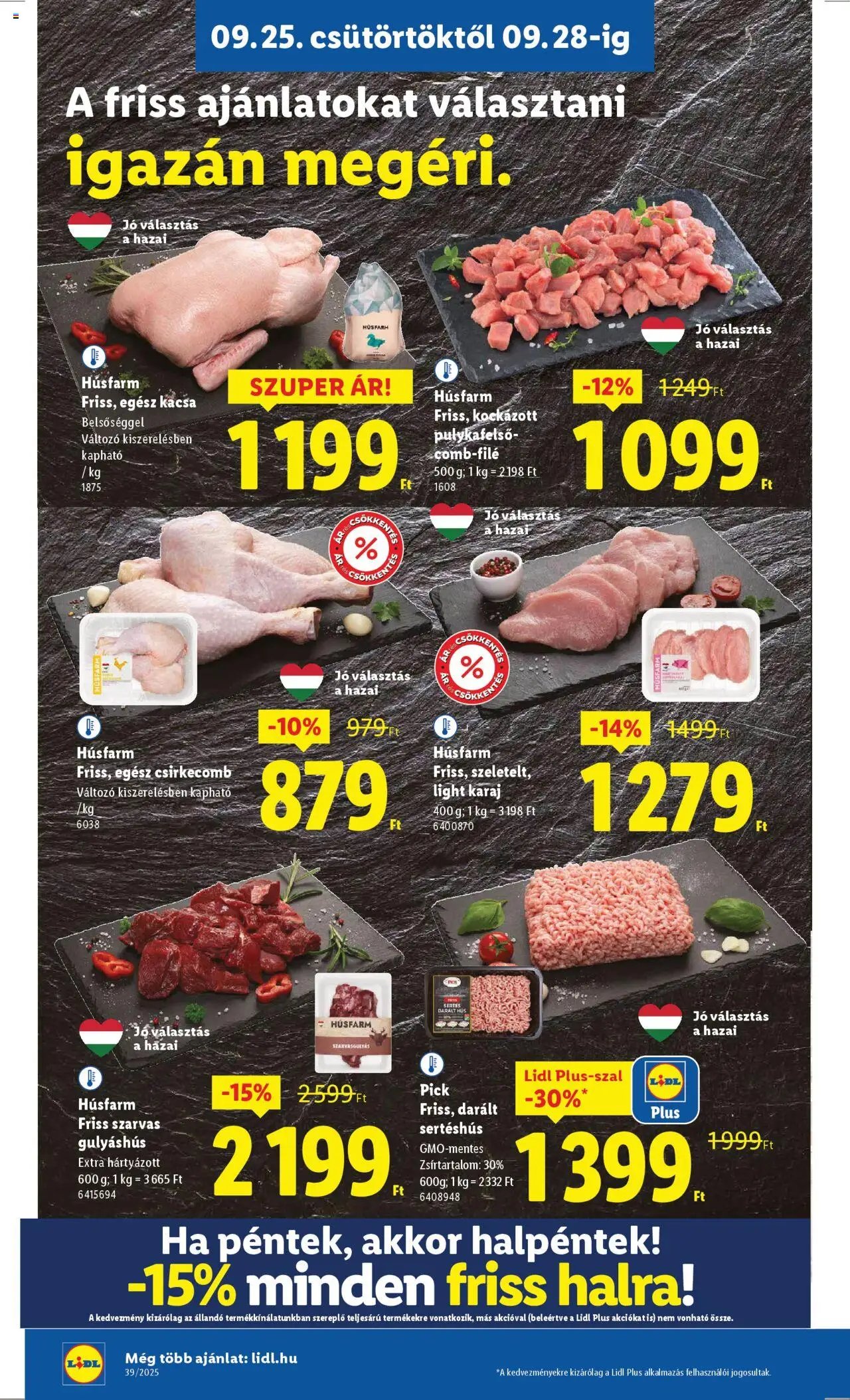 Lidl újság 2025.09.25. Akciós újság Lidl (2025-09-25 - 2025-10-01)