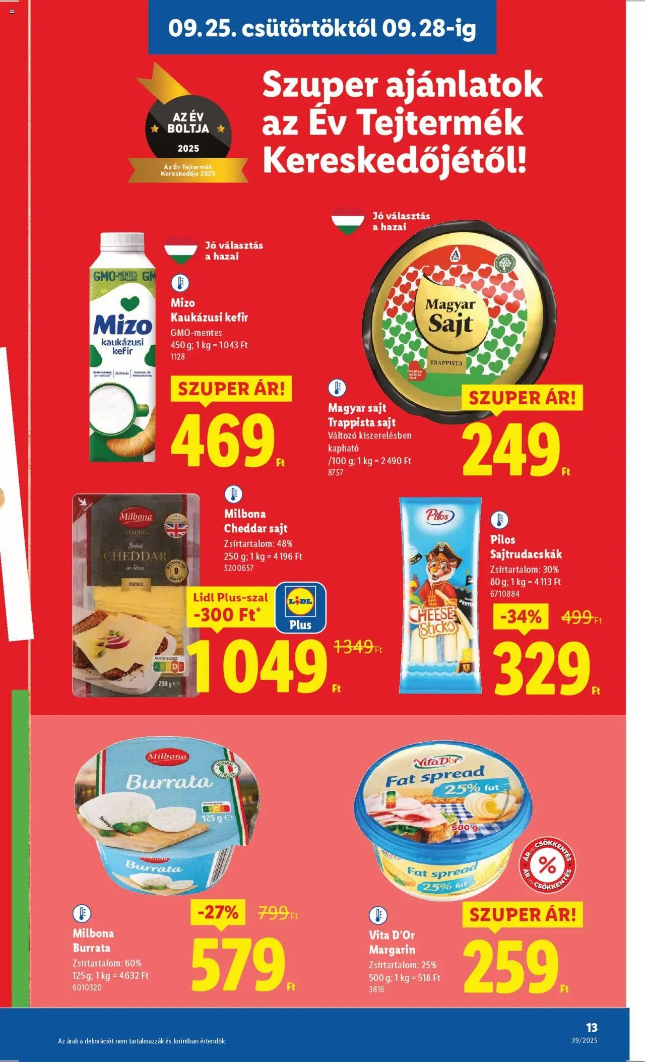 Lidl újság 2025.09.25. Akciós újság Lidl (2025-09-25 - 2025-10-01)