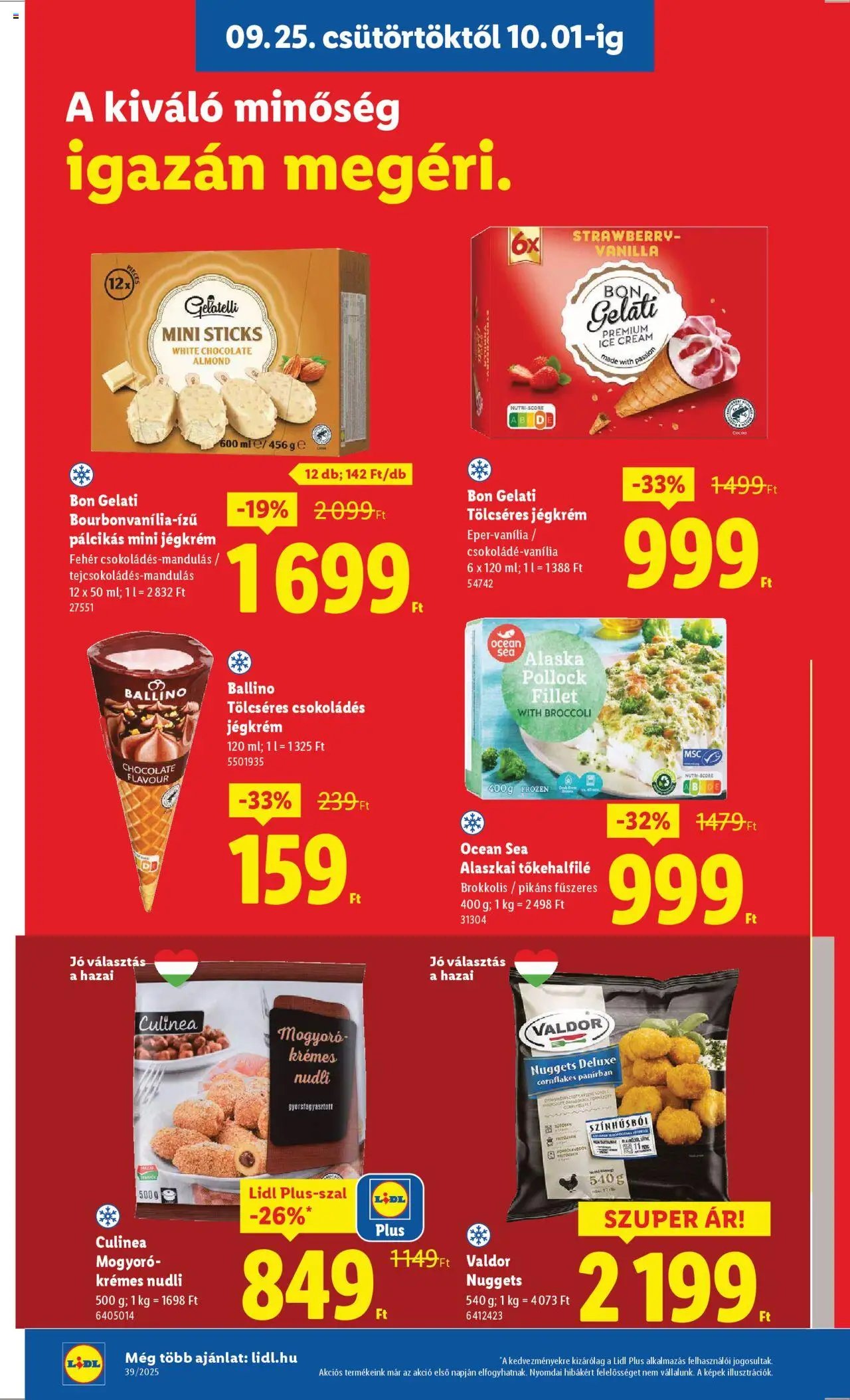 Lidl újság 2025.09.25. Akciós újság Lidl (2025-09-25 - 2025-10-01)