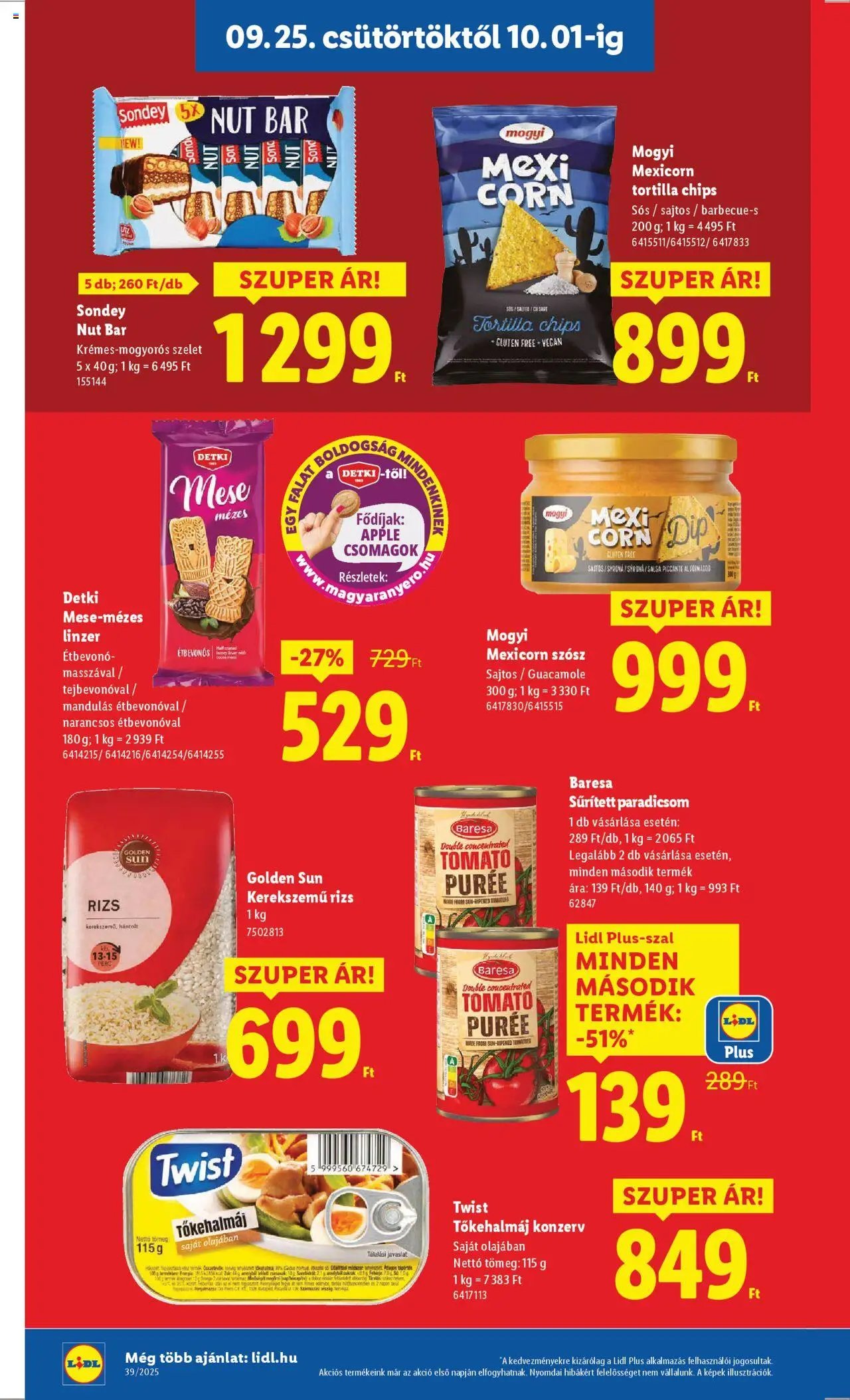Lidl újság 2025.09.25. Akciós újság Lidl (2025-09-25 - 2025-10-01)