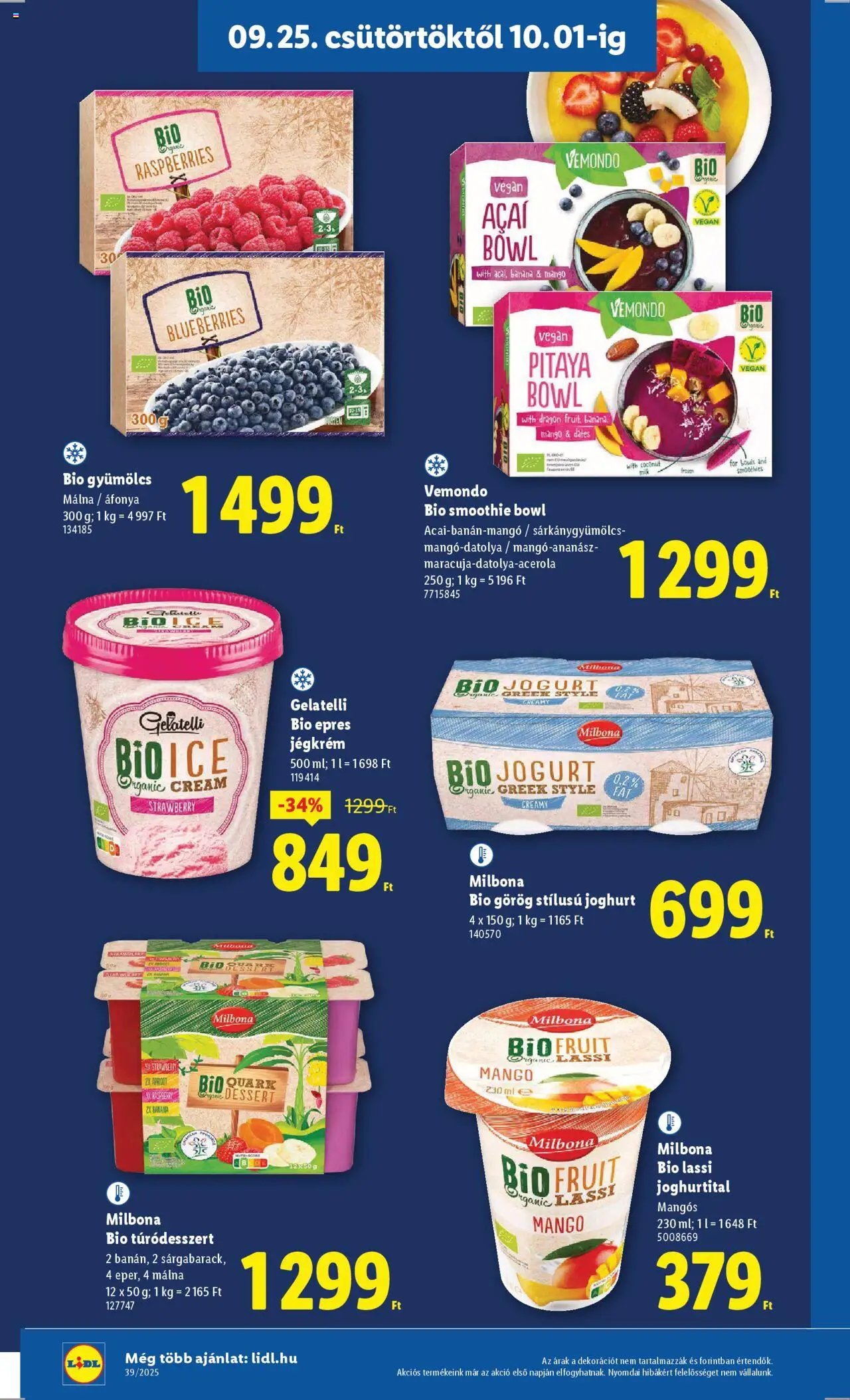 Lidl újság 2025.09.25. Akciós újság Lidl (2025-09-25 - 2025-10-01)