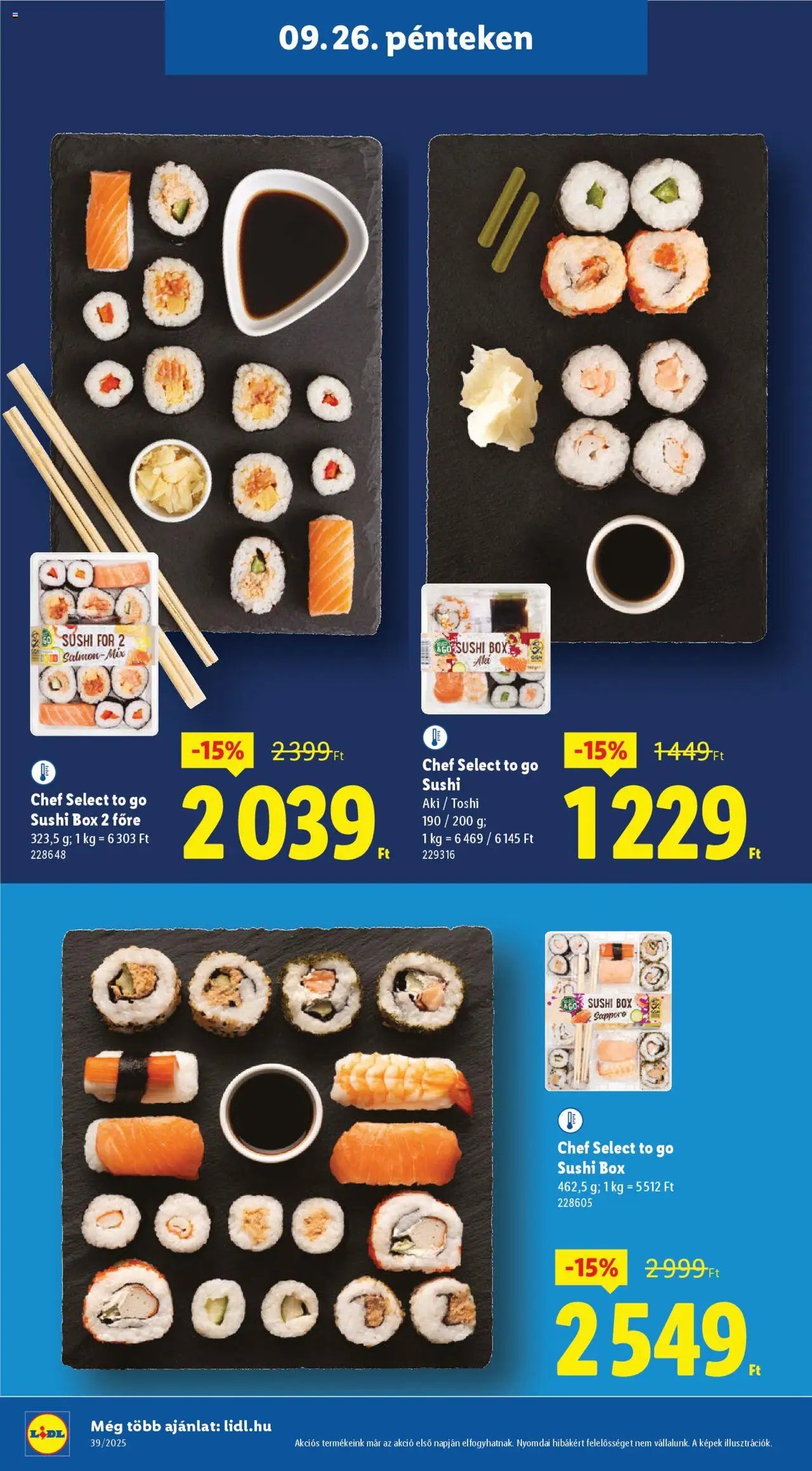 Lidl újság 2025.09.25. Akciós újság Lidl (2025-09-25 - 2025-10-01)