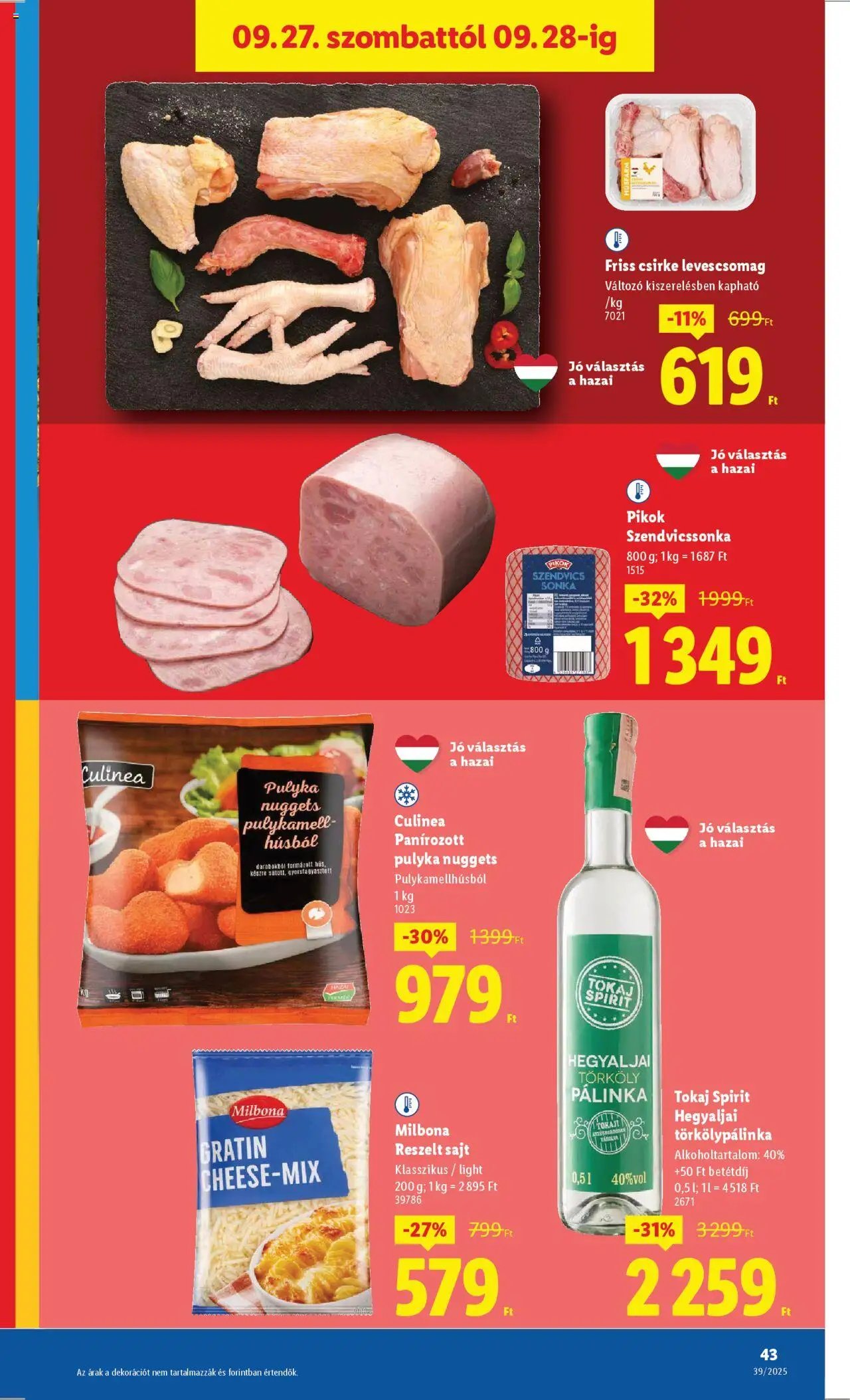 Lidl újság 2025.09.25. Akciós újság Lidl (2025-09-25 - 2025-10-01)