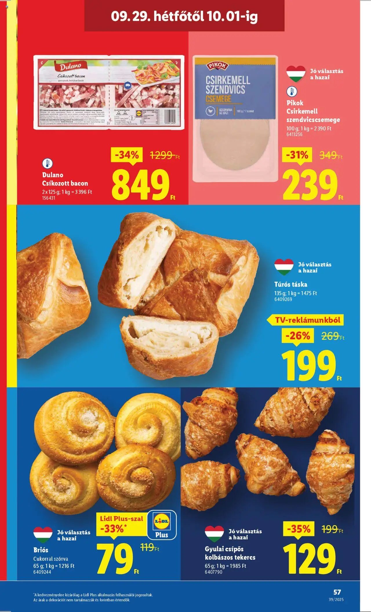 Lidl újság 2025.09.25. Akciós újság Lidl (2025-09-25 - 2025-10-01)