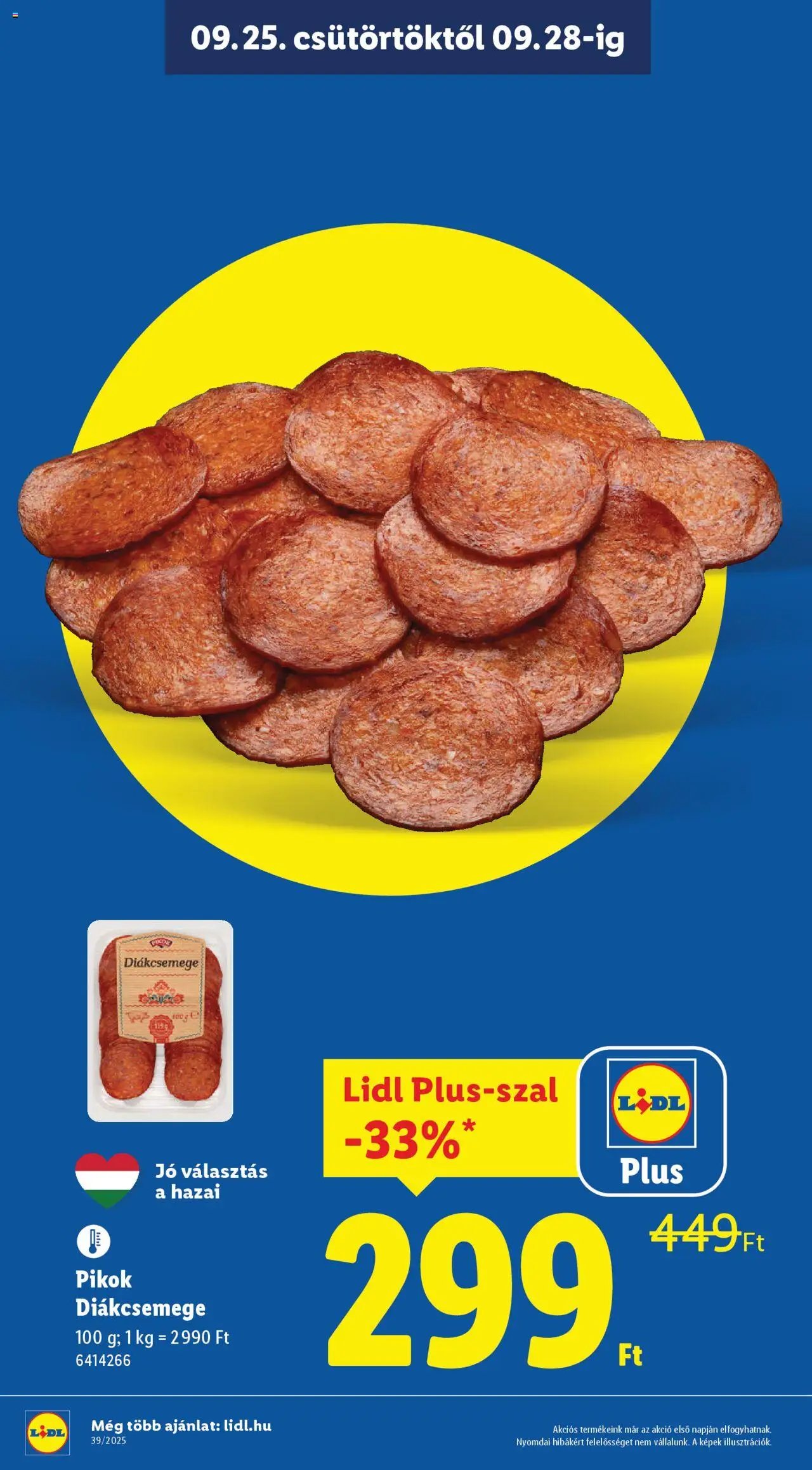 Lidl újság 2025.09.25. Akciós újság Lidl (2025-09-25 - 2025-10-01)