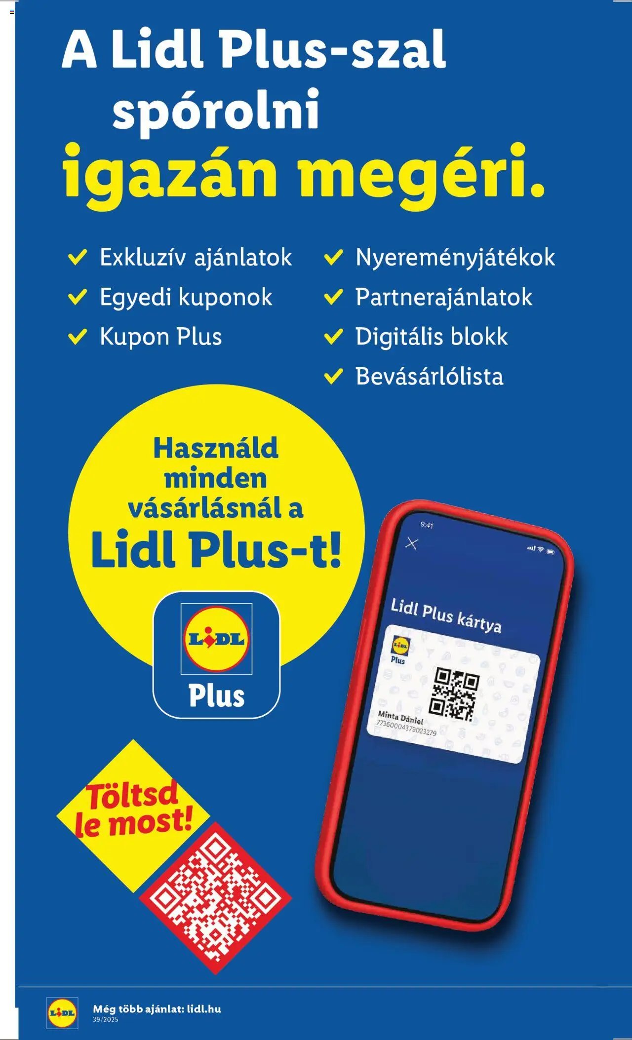Lidl újság 2025.09.25. Akciós újság Lidl (2025-09-25 - 2025-10-01)