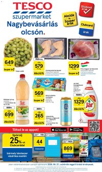 Tesco újság 2026.08.27. Tesco Szupermarket akciós újság