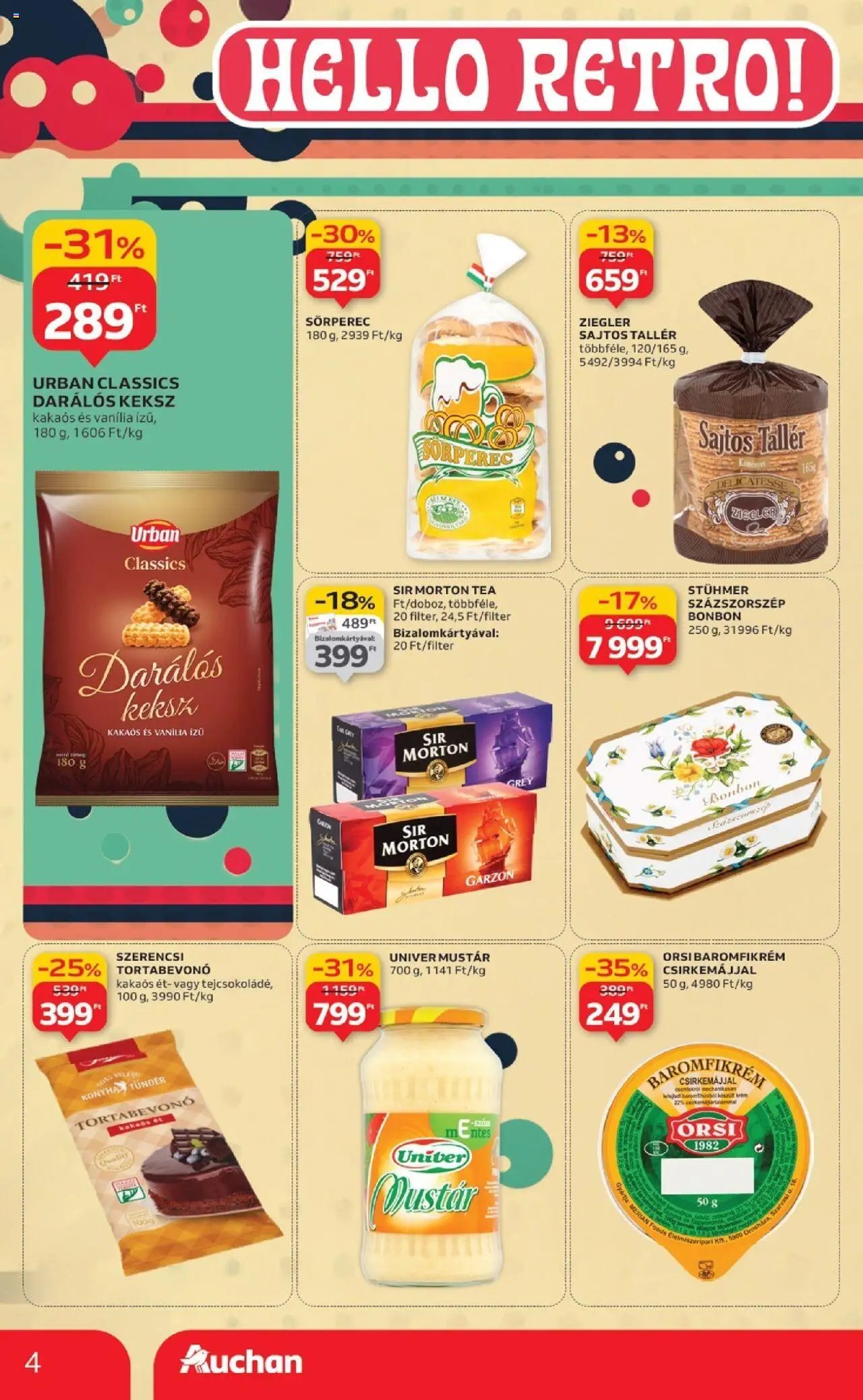 Auchan újság 2025.09.04. Retro ajánlataink (2025-09-04 - 2025-09-17)