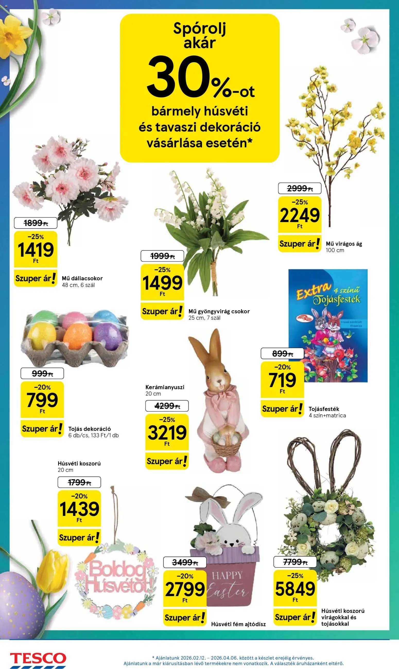 Tesco újság 2026.03.12. Tesco aktuális akciós újság (2026-03-12 - 2026-03-18)