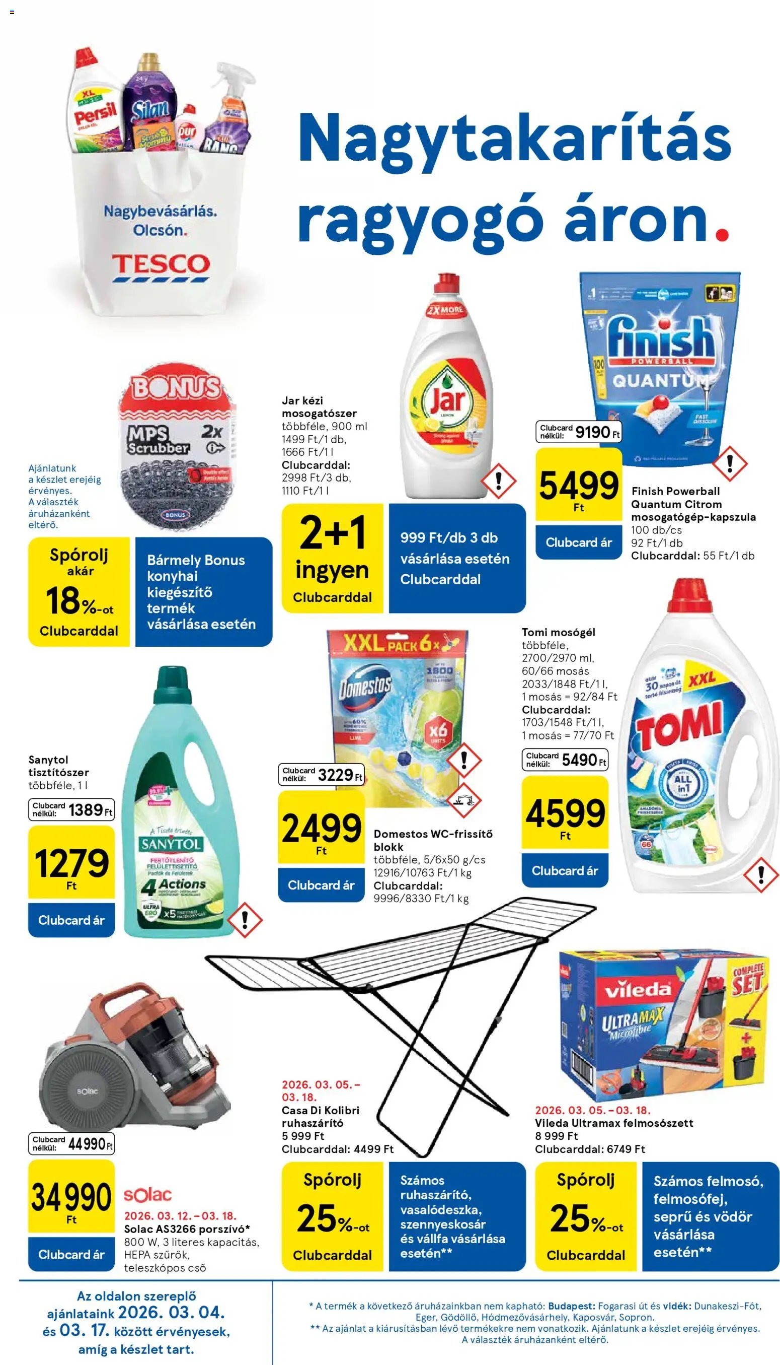 Tesco újság 2026.03.12. Tesco aktuális akciós újság (2026-03-12 - 2026-03-18)