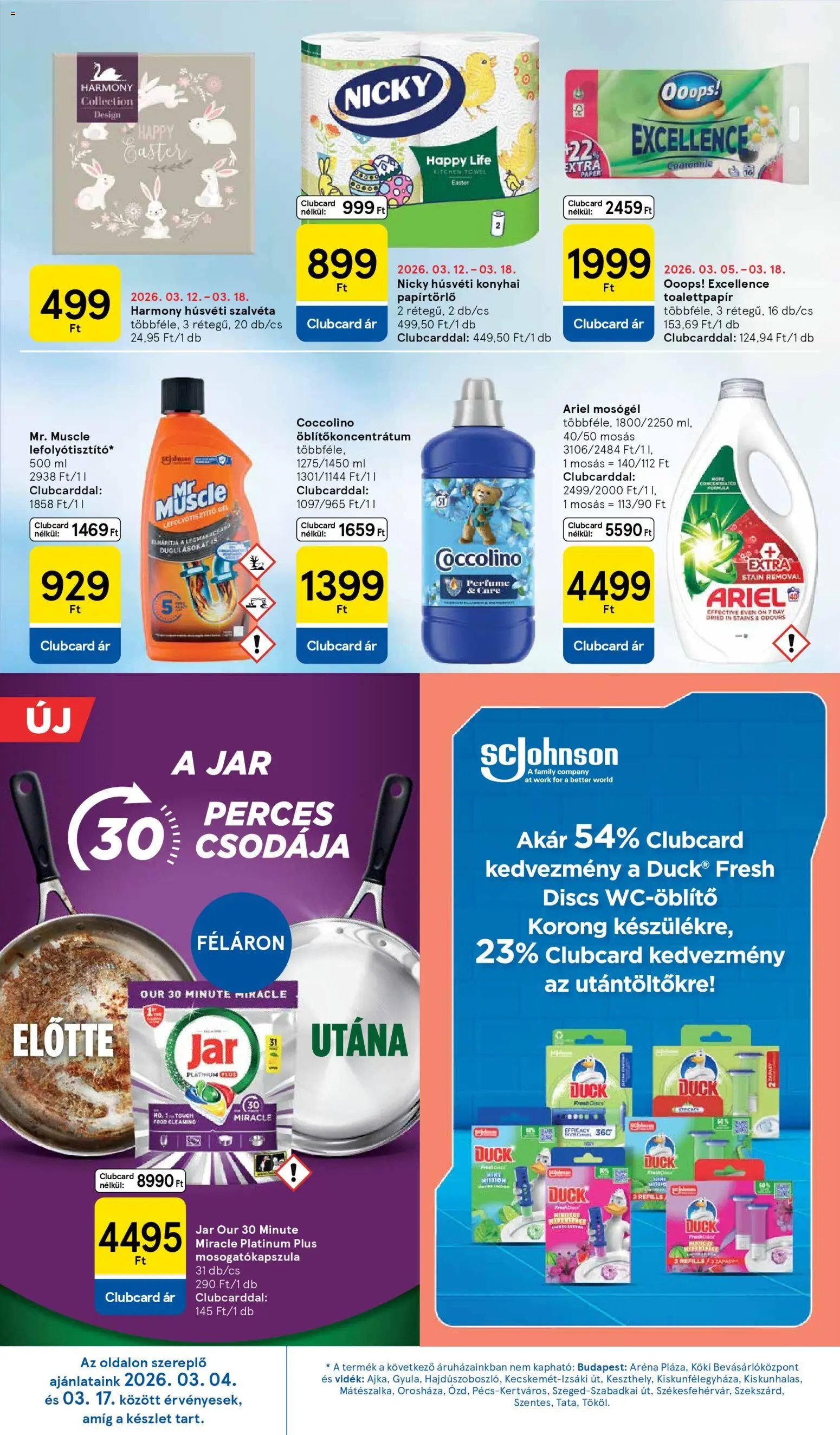 Tesco újság 2026.03.12. Tesco aktuális akciós újság (2026-03-12 - 2026-03-18)