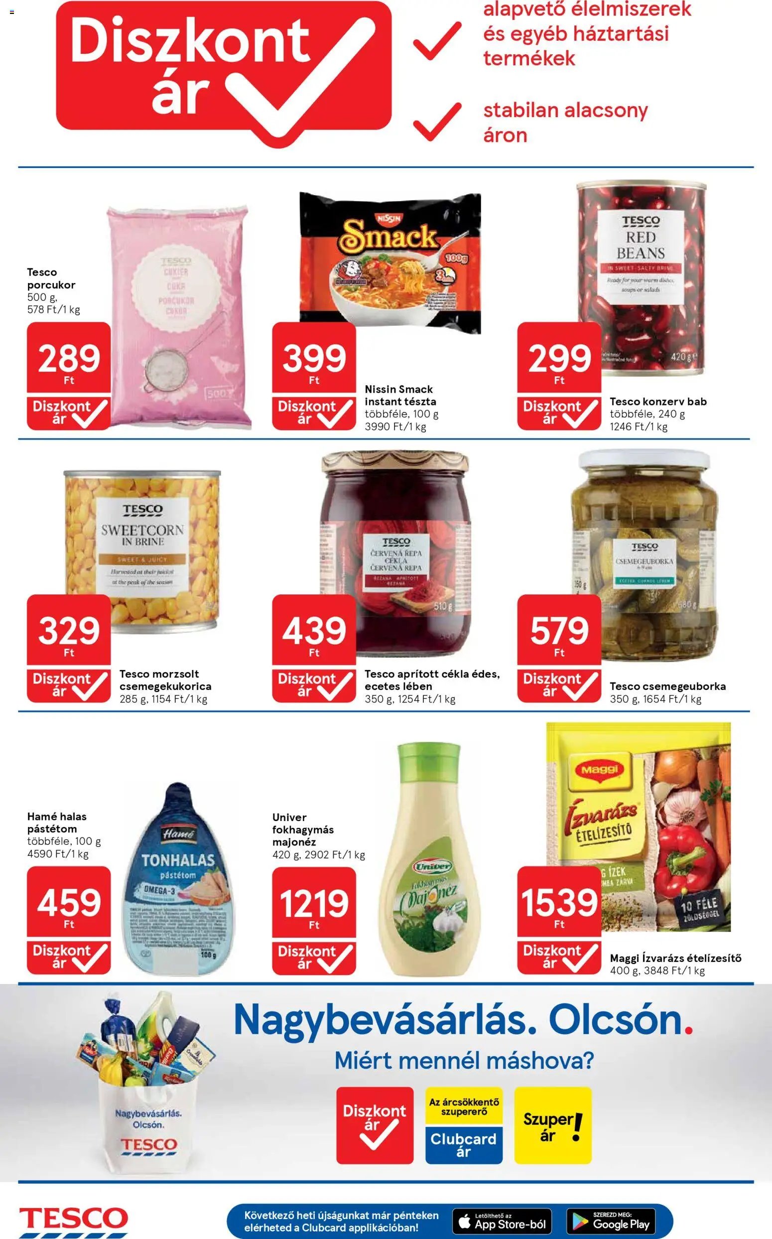 Tesco újság 2026.03.12. Tesco aktuális akciós újság (2026-03-12 - 2026-03-18)