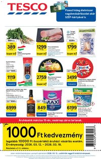 Tesco újság 2026.03.12. Tesco aktuális akciós újság (2026-03-12 - 2026-03-18)