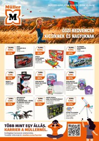 Müller újság 2026.09.28. Müller Játékprospektus