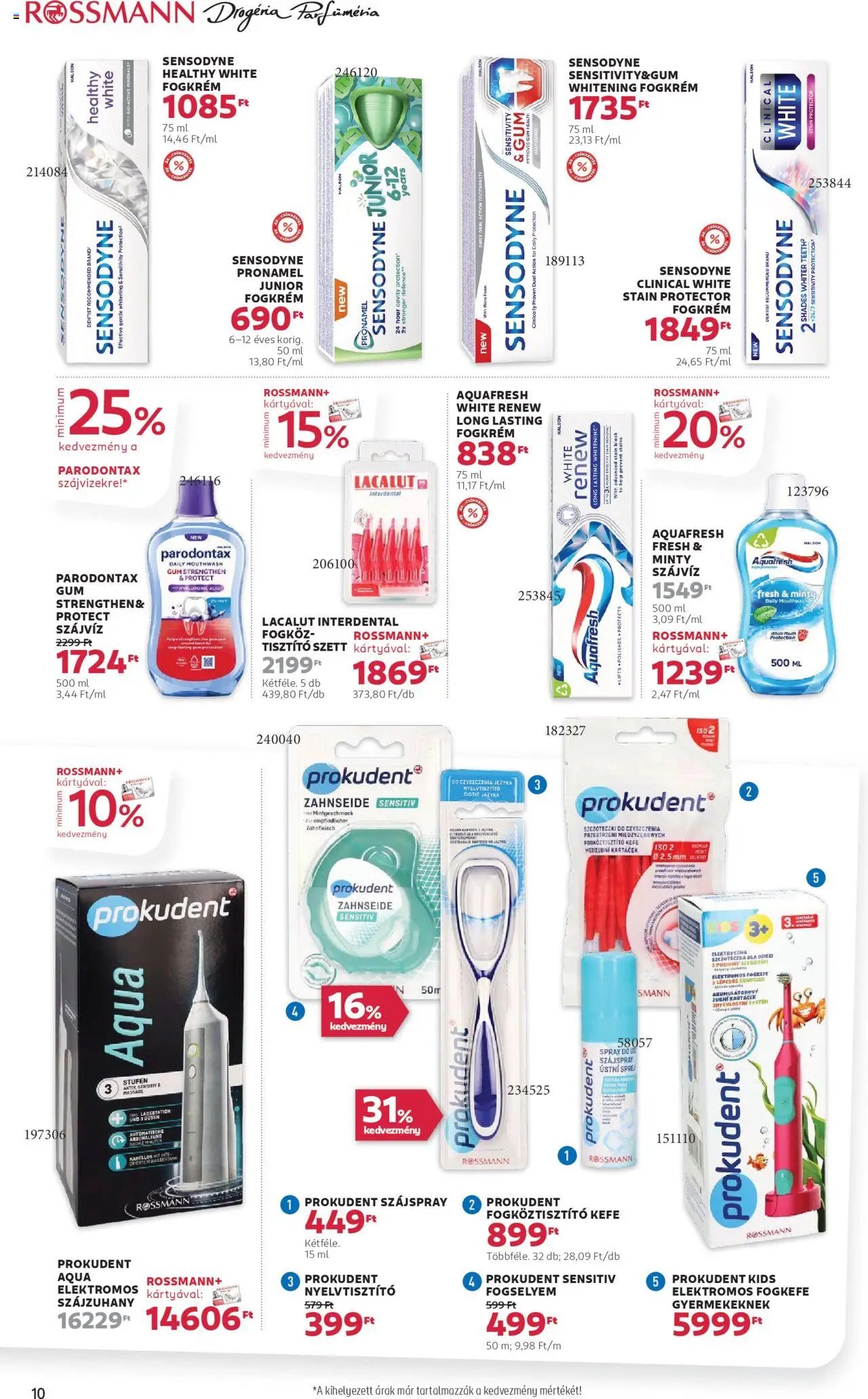 Rossmann újság 2025.09.22. Akciós újság Rossmann (2025-09-22 - 2025-10-03)
