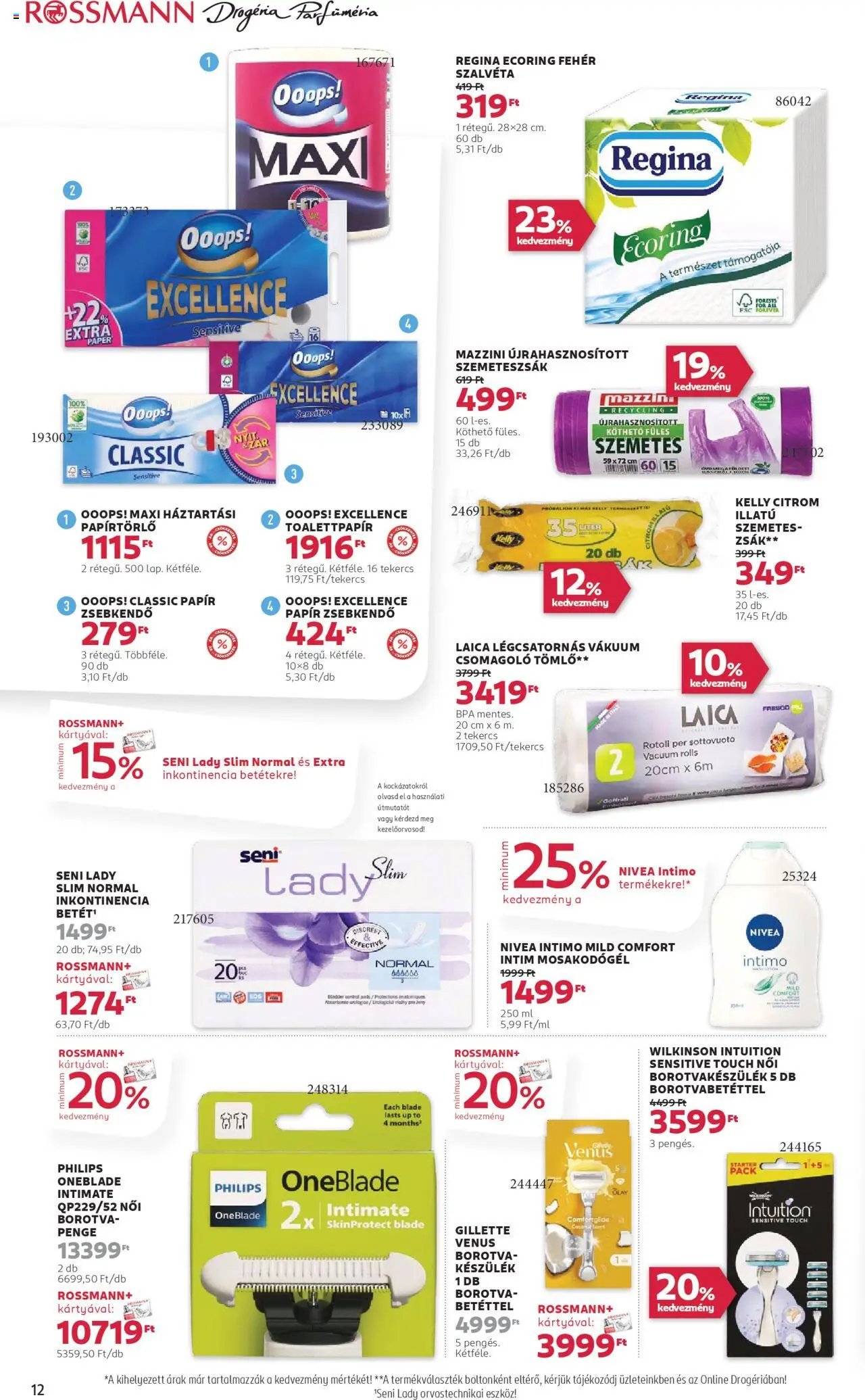 Rossmann újság 2025.09.22. Akciós újság Rossmann (2025-09-22 - 2025-10-03)