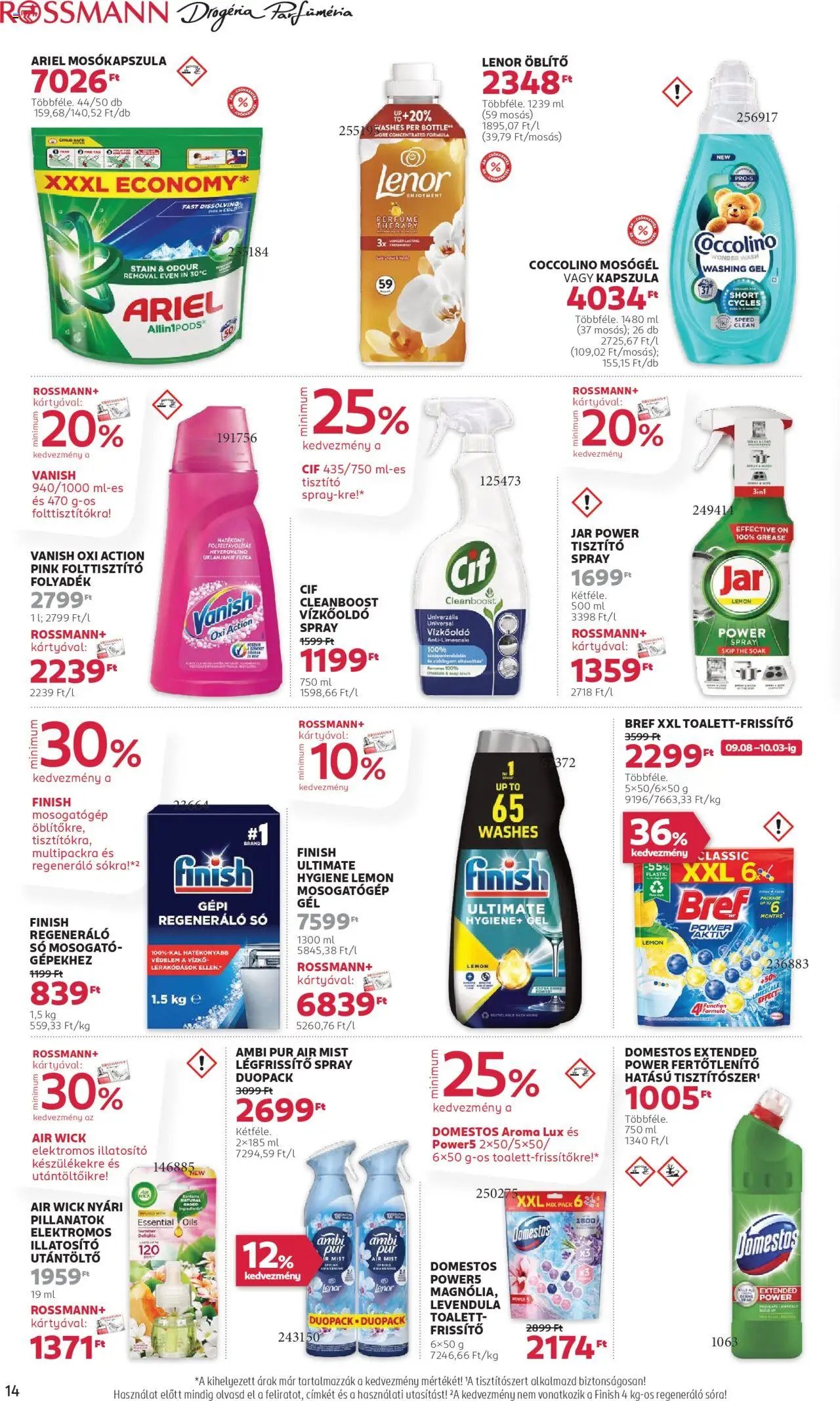 Rossmann újság 2025.09.22. Akciós újság Rossmann (2025-09-22 - 2025-10-03)