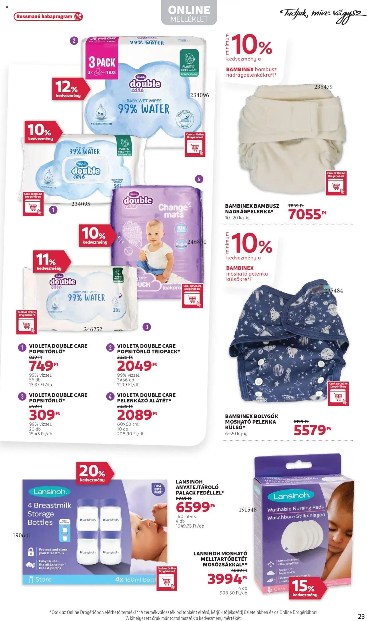 Rossmann újság 2025.09.22. Akciós újság Rossmann (2025-09-22 - 2025-10-03)