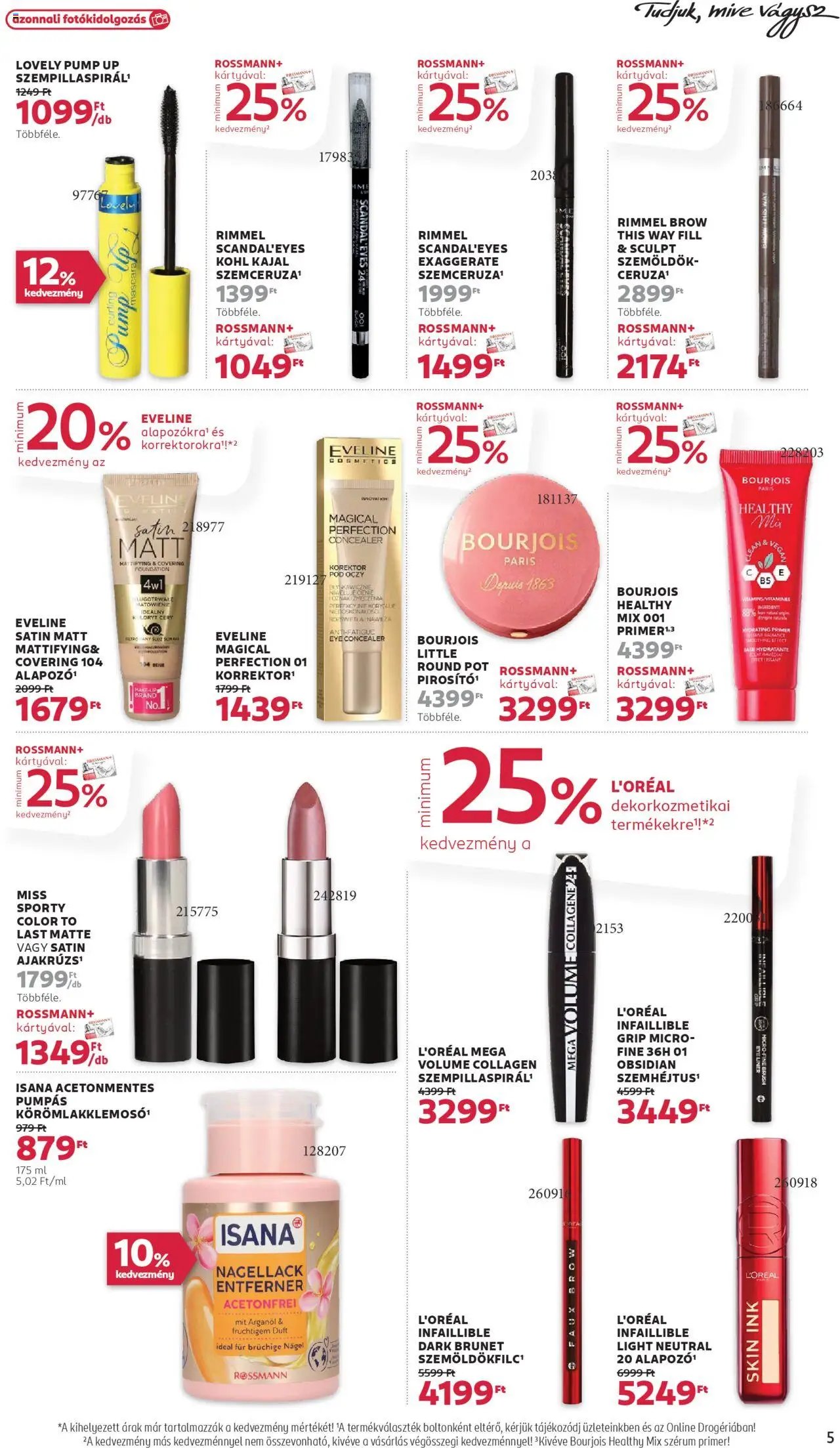 Rossmann újság 2025.09.22. Akciós újság Rossmann (2025-09-22 - 2025-10-03)