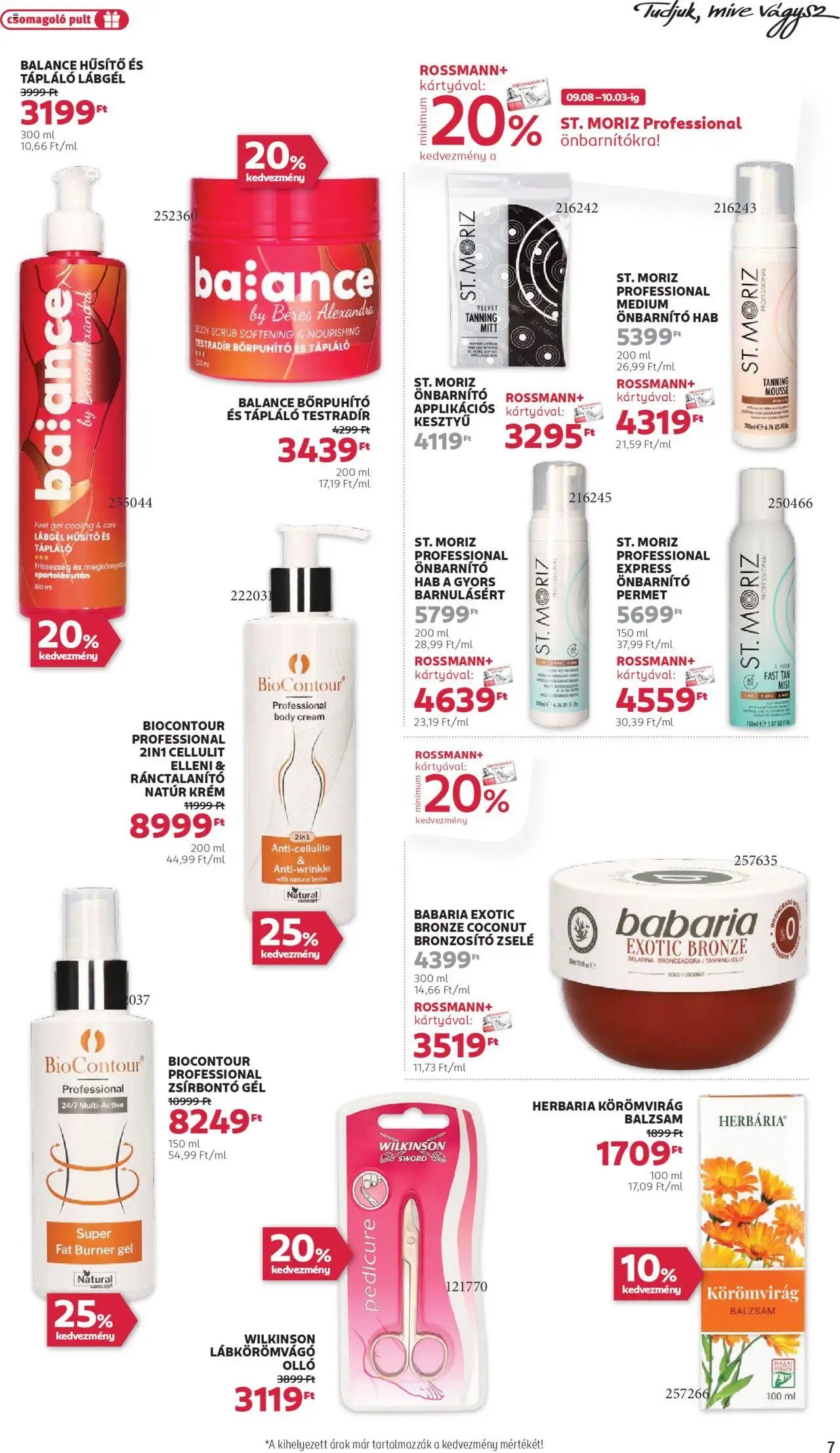 Rossmann újság 2025.09.22. Akciós újság Rossmann (2025-09-22 - 2025-10-03)