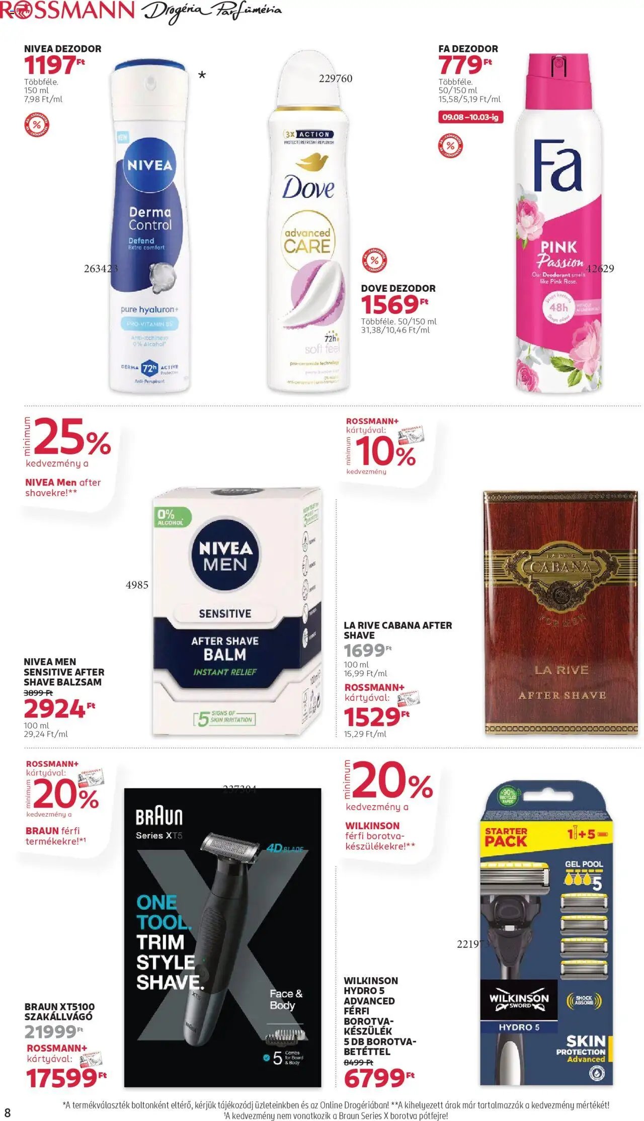 Rossmann újság 2025.09.22. Akciós újság Rossmann (2025-09-22 - 2025-10-03)