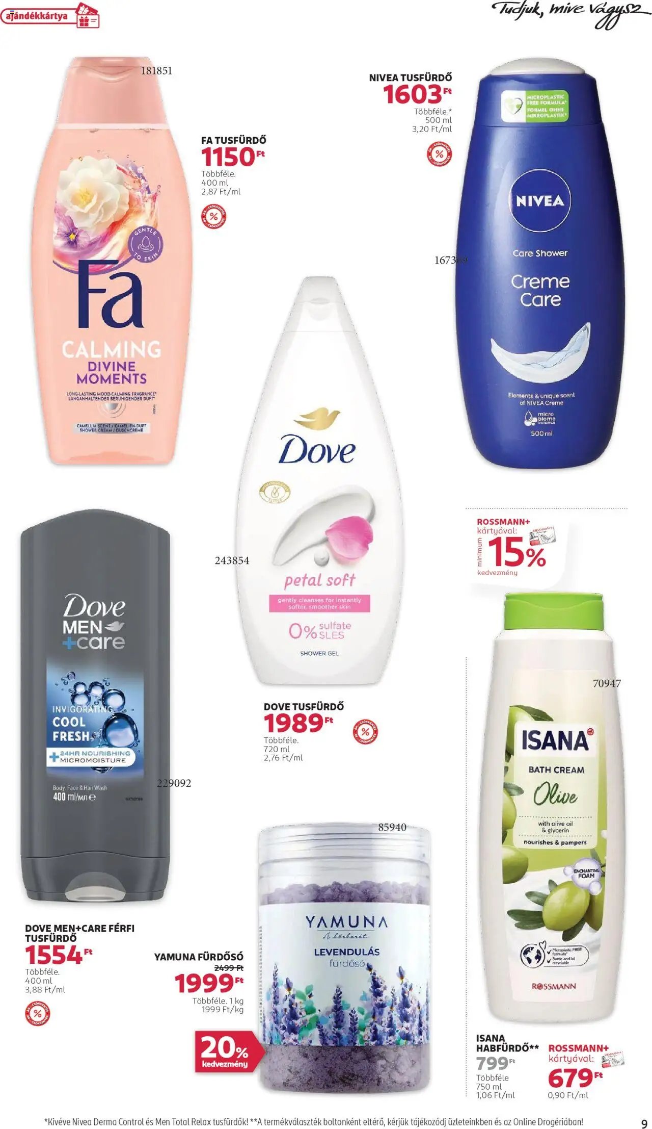 Rossmann újság 2025.09.22. Akciós újság Rossmann (2025-09-22 - 2025-10-03)