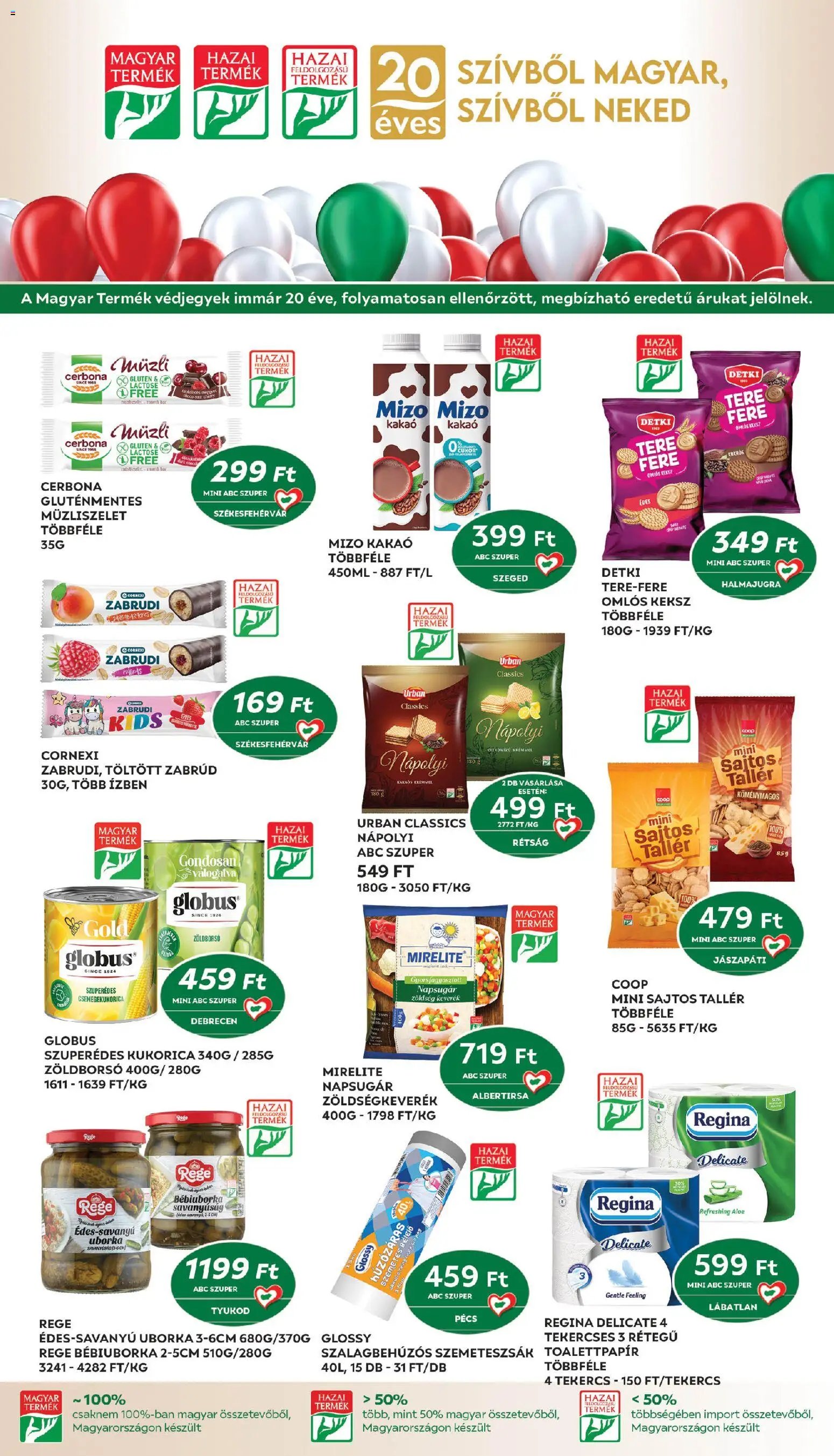 COOP - Mini & Abc & Szuper / Nyírzem 2026.10.22. - lapozható formában szórólap ✳️