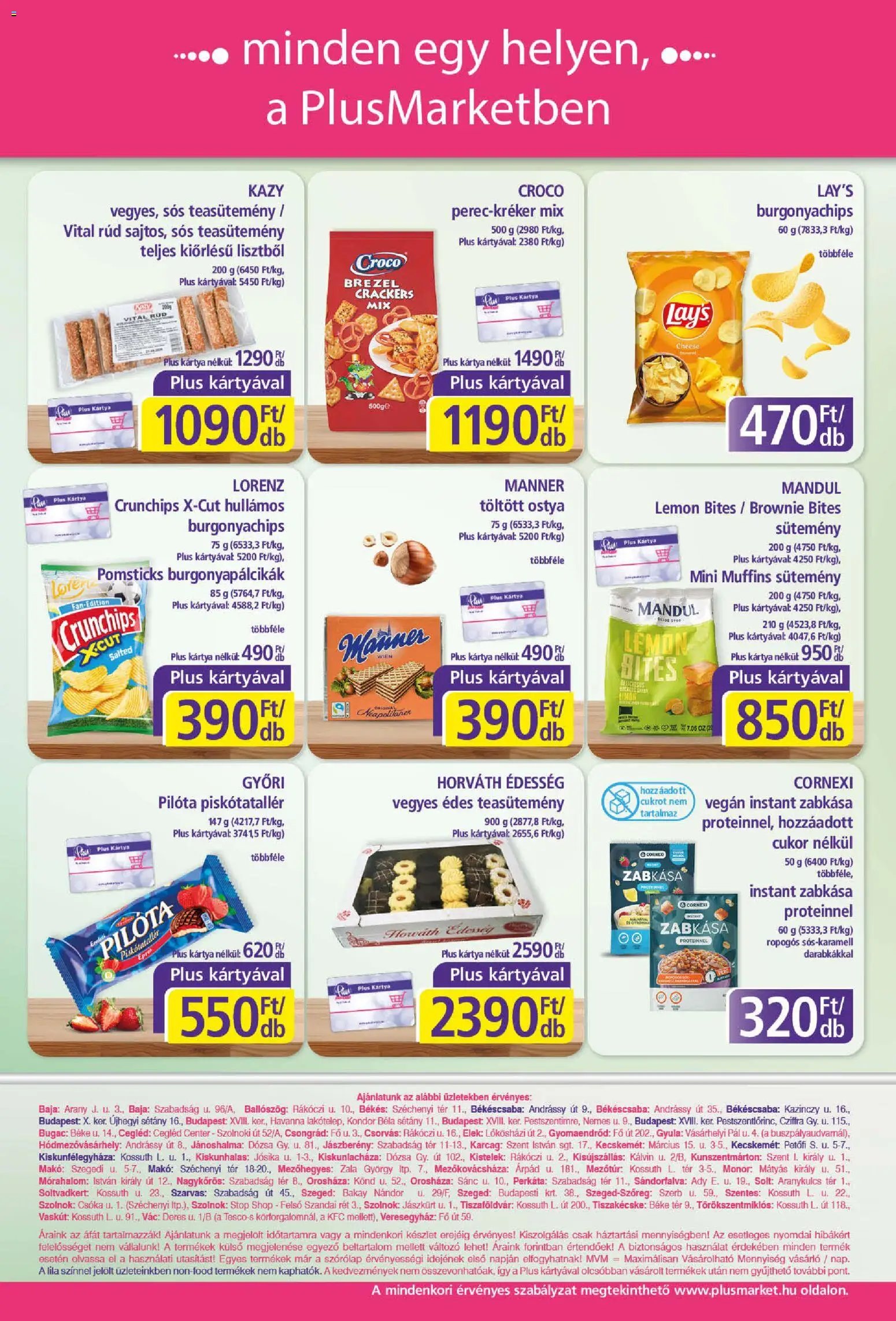 Plus Market újság 2026.06.18. Plus Market akciós újság